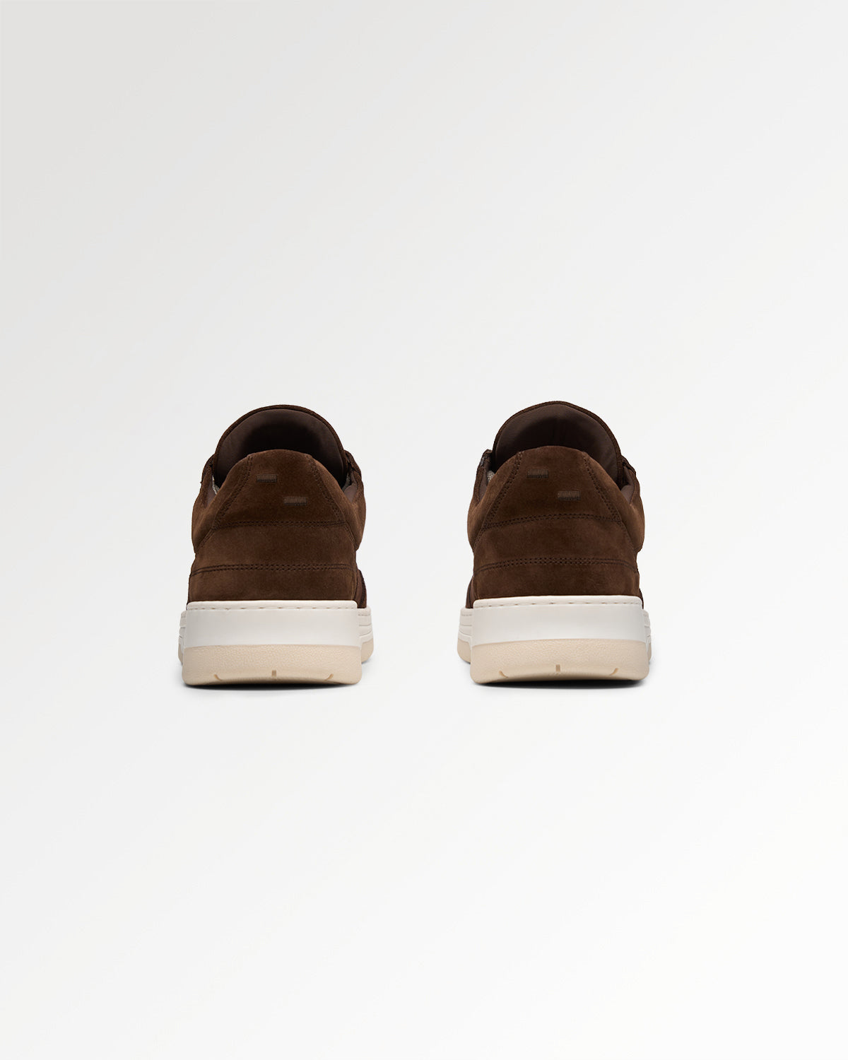 Filling Pieces Low Vise Suede Chocolate sneakers marron homme