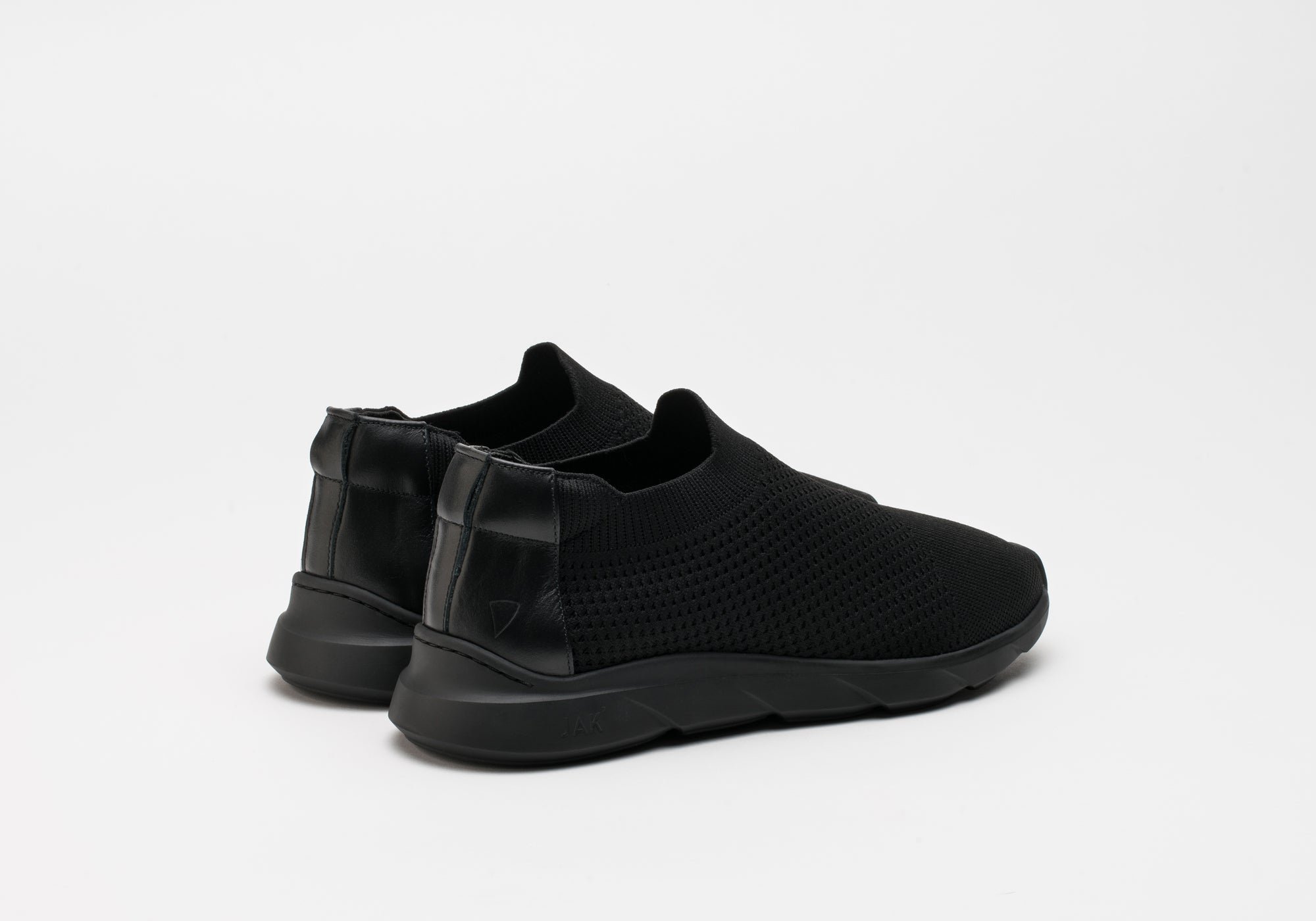 JAK Python Black baskets maille noire