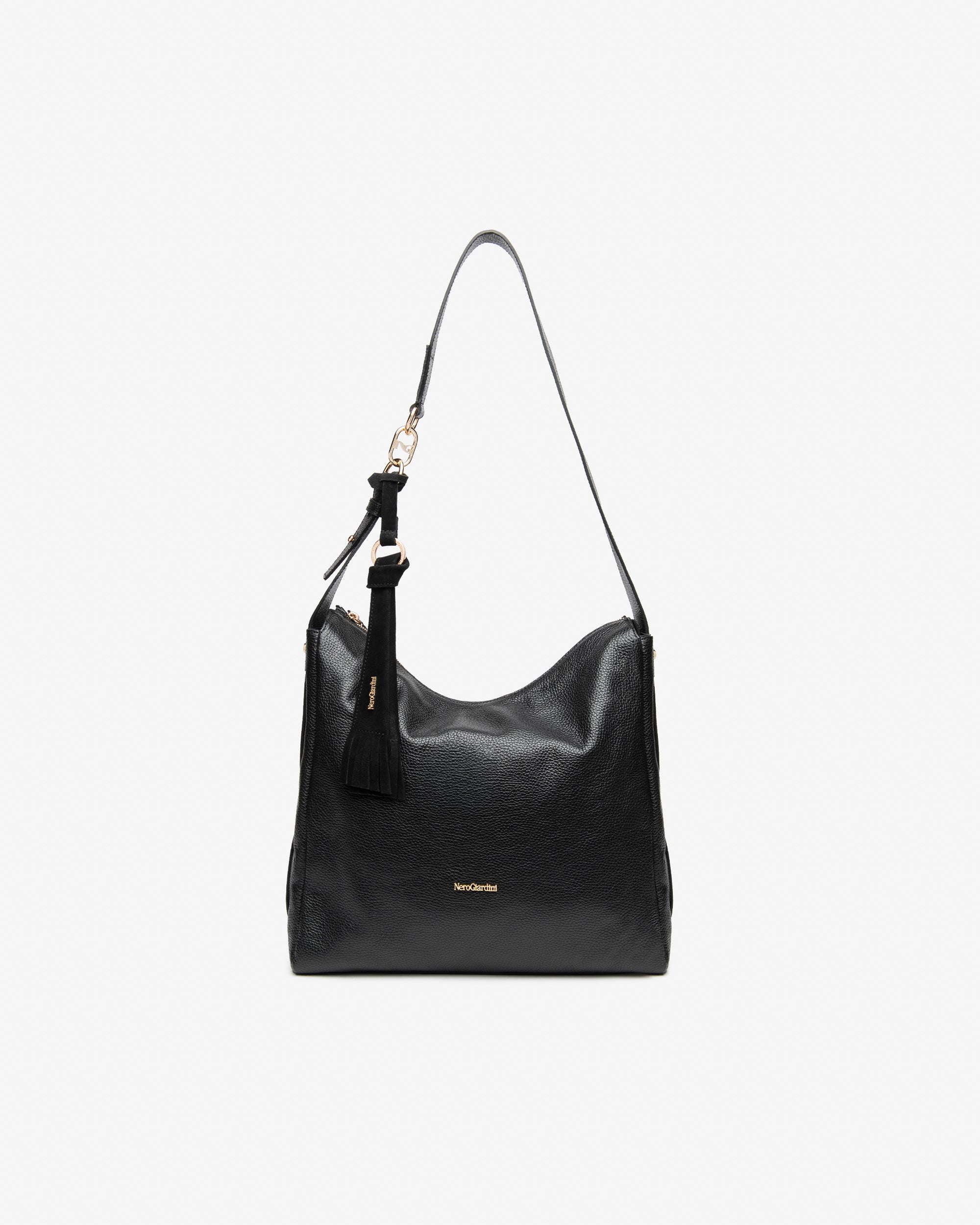 NeroGiardini Sacs Besace Femme Cuir Hobo