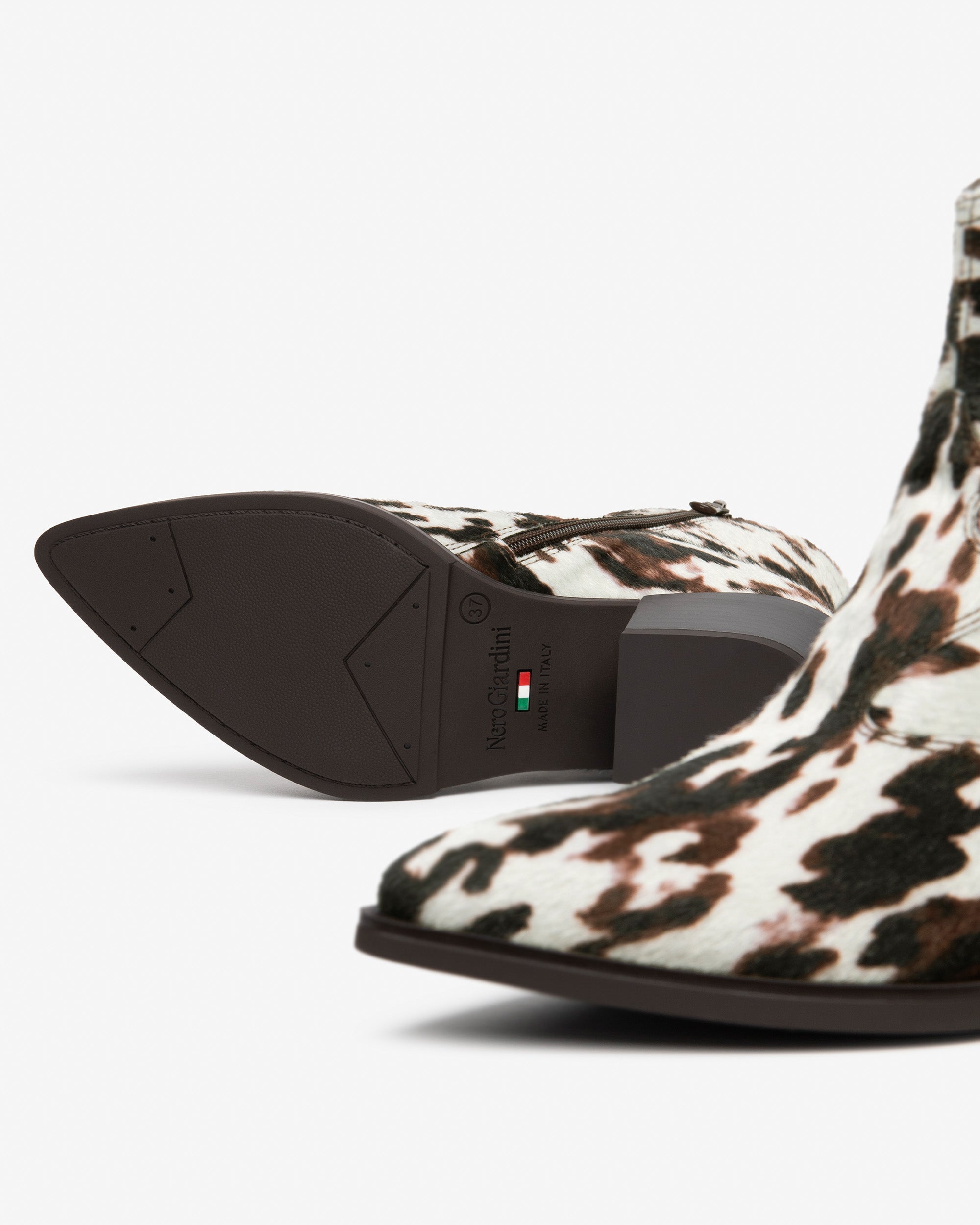 NeroGiardini Bottines western femme imprime talon 50 mm 38