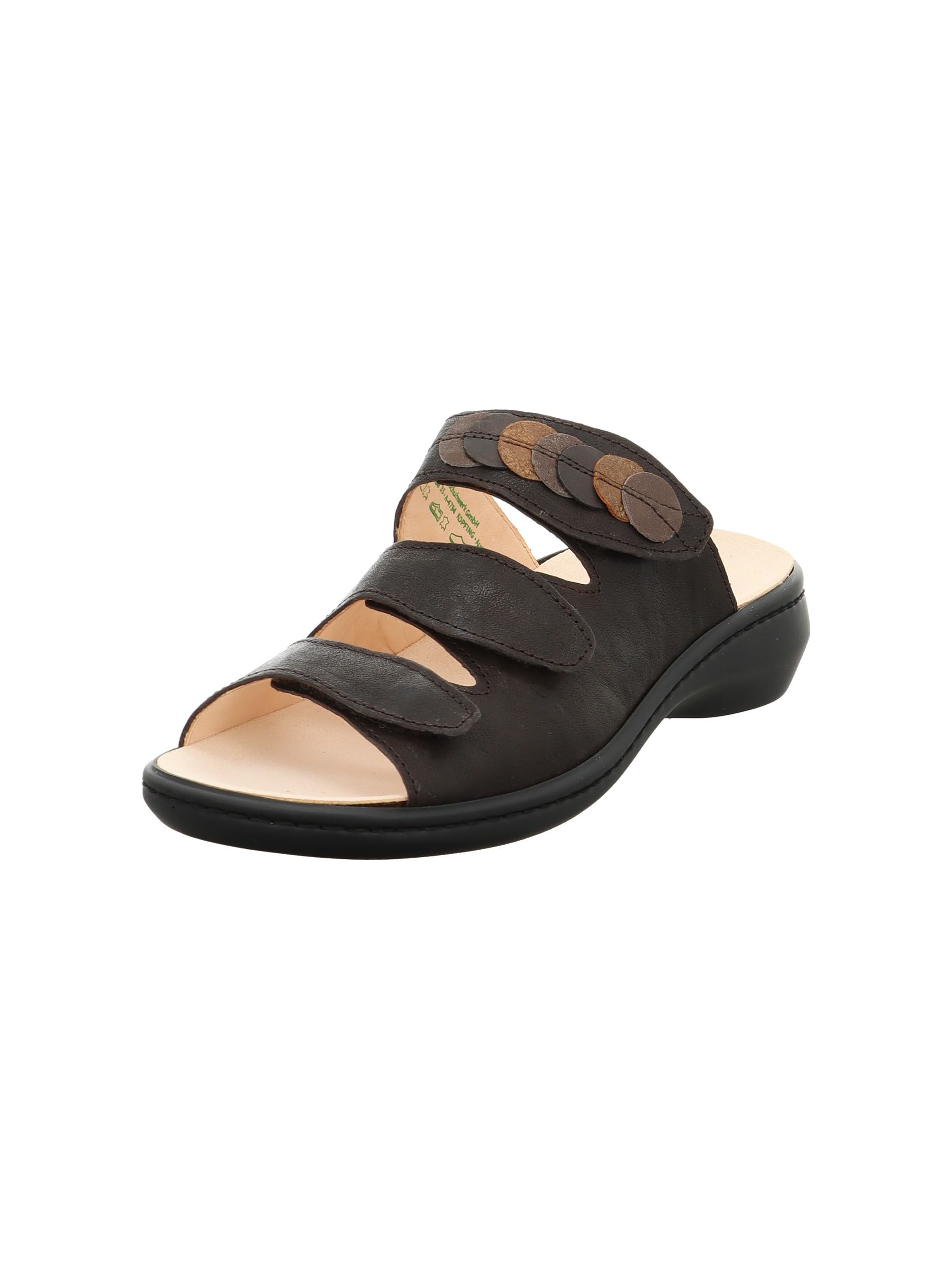 Think Camilla mules cuir femme Noir Combi 38 EU confort marche