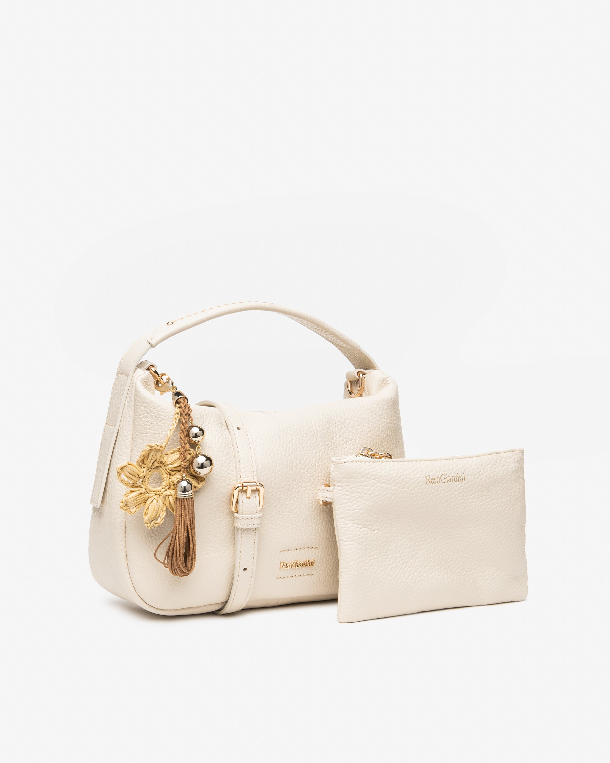 NeroGiardini Sacs Femme Besace Cuir Hobo