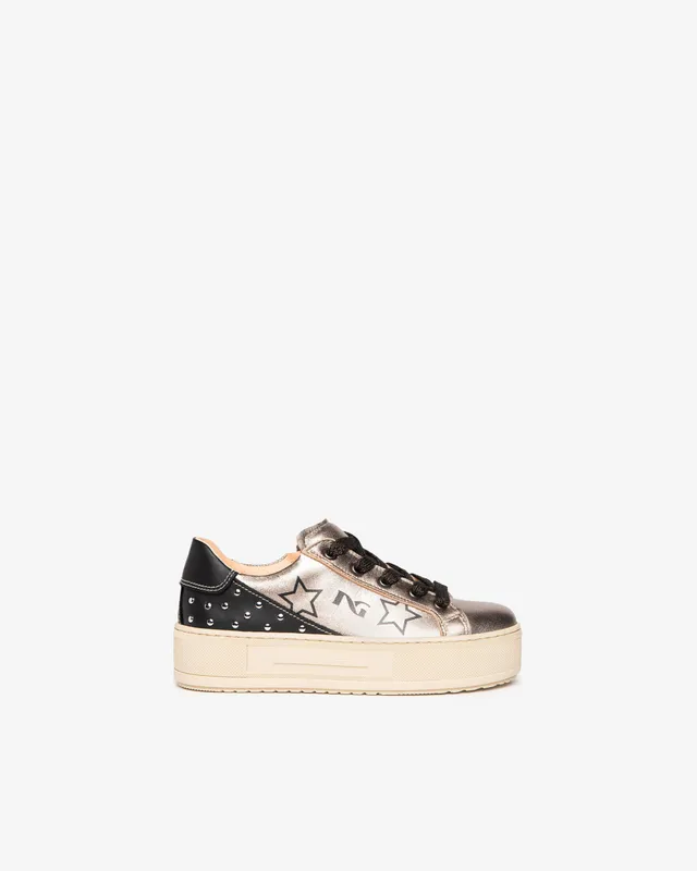 NeroGiardini Sneakers Fille Cuir Teens légères