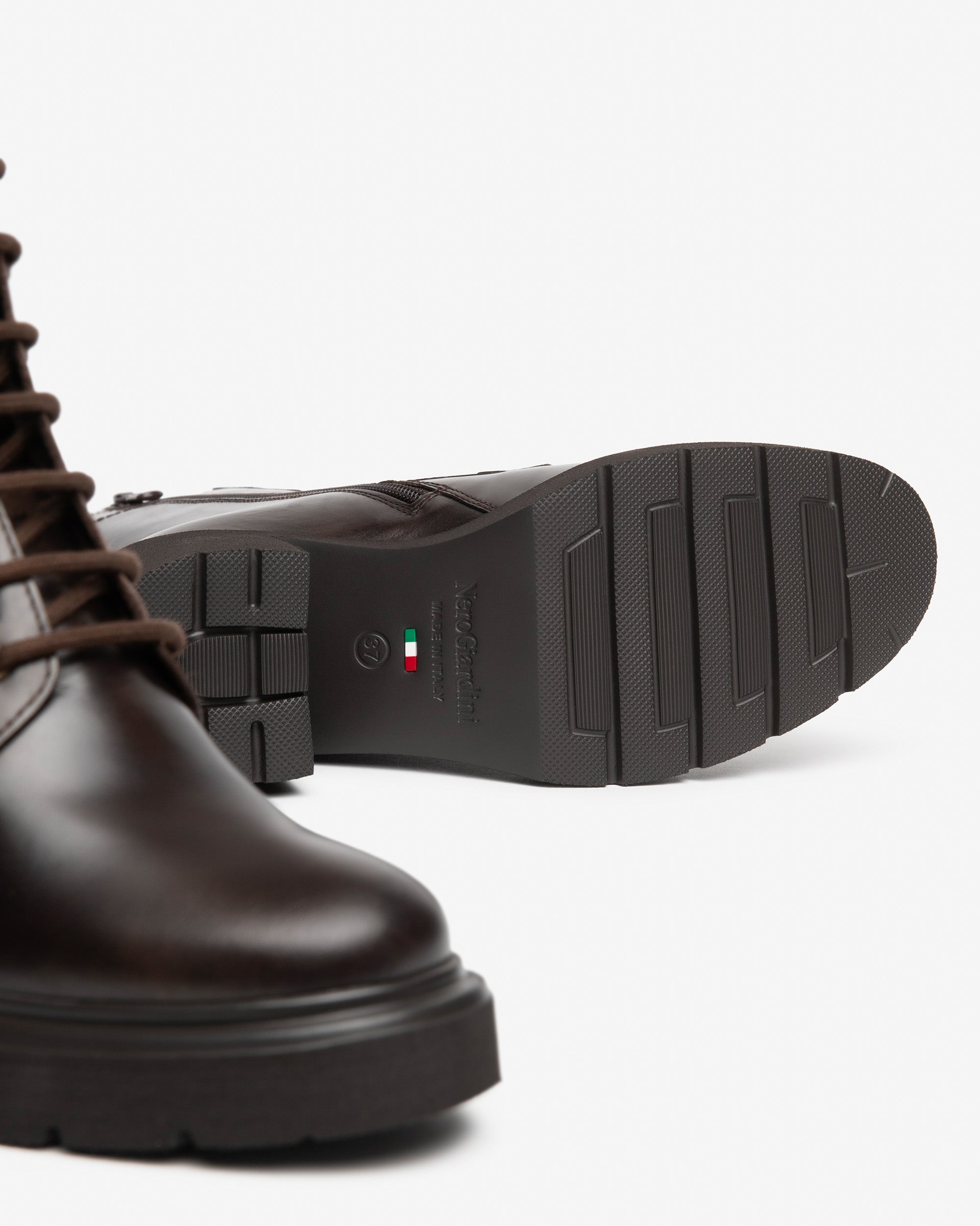 NeroGiardini Bottines Motardes Femme Cuir Talon 85