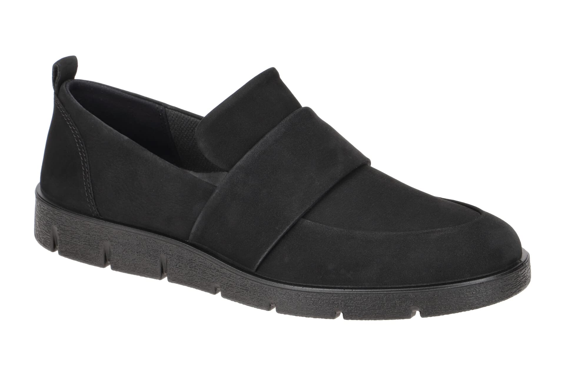 ECCO SOFT 7 Chaussure Femme Noir Blanc cuir