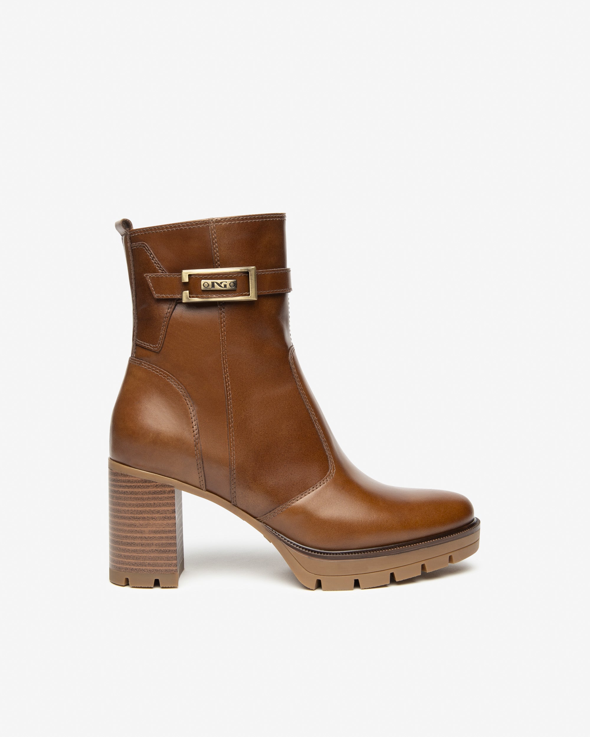 NeroGiardini Bottines Femme Cuir Made in Italy