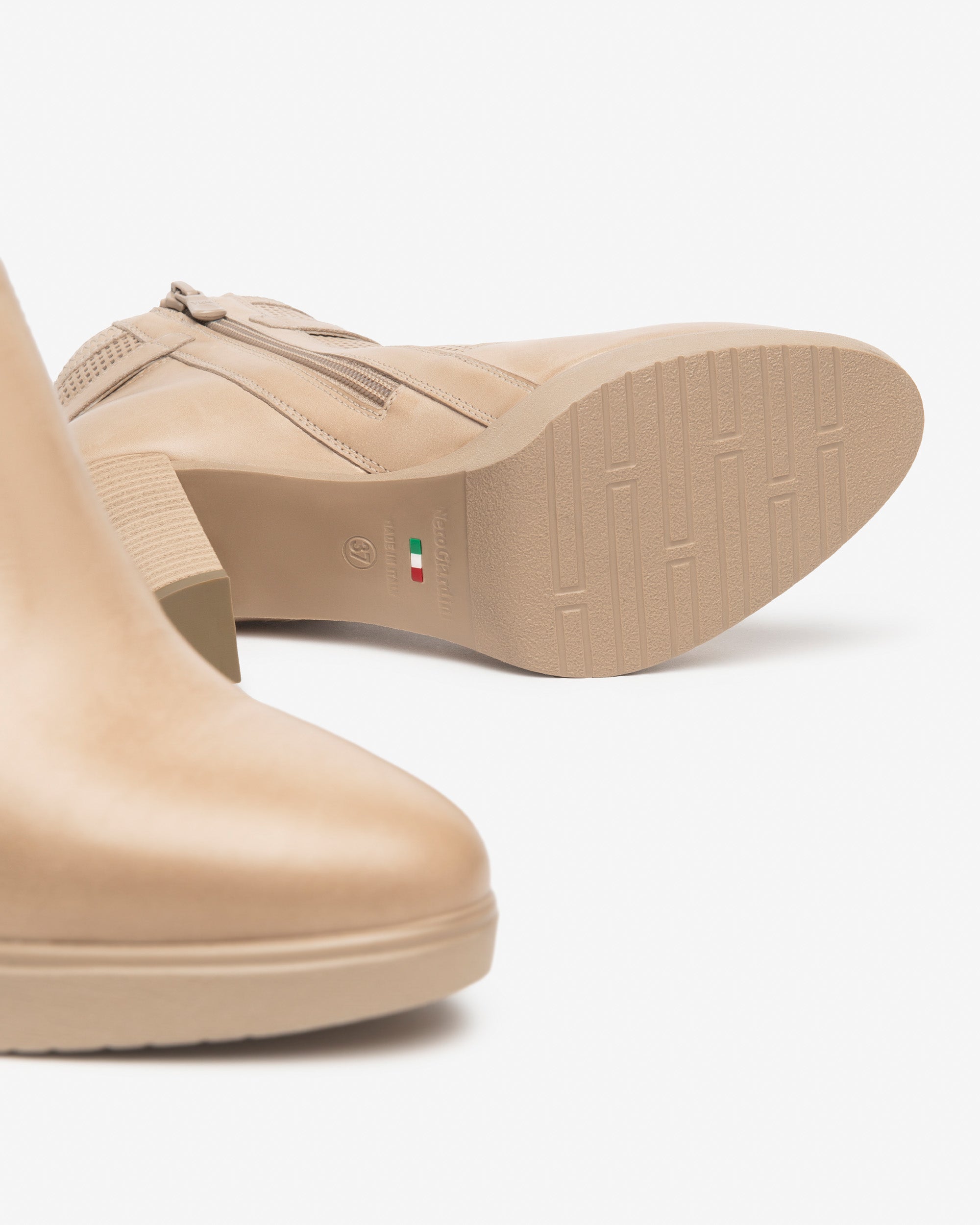 Nerogiardini Bottines Cuir Femme Made in Italy Bureau