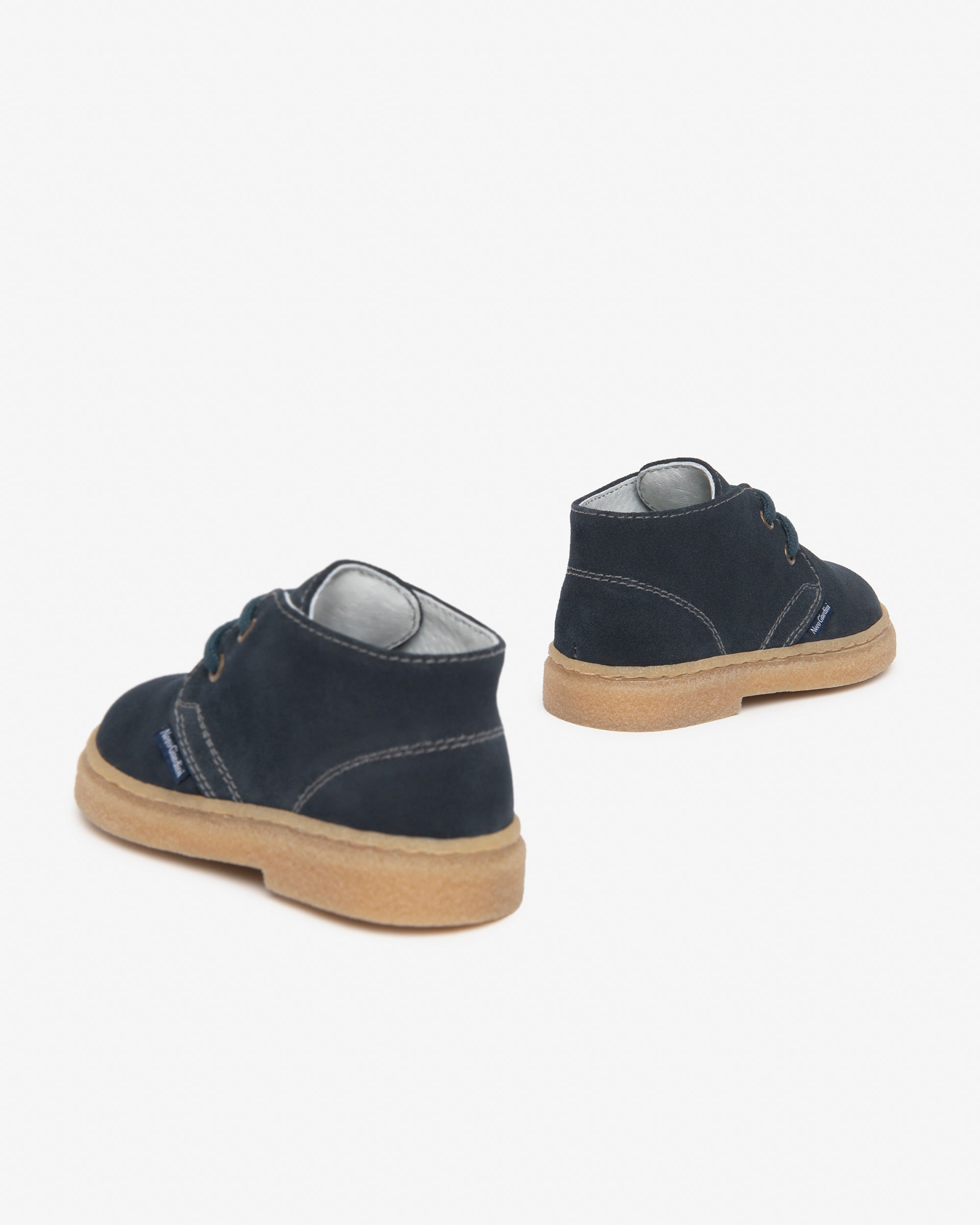 NeroGiardini Bottes Junior Garçon Cuir Velours Daim
