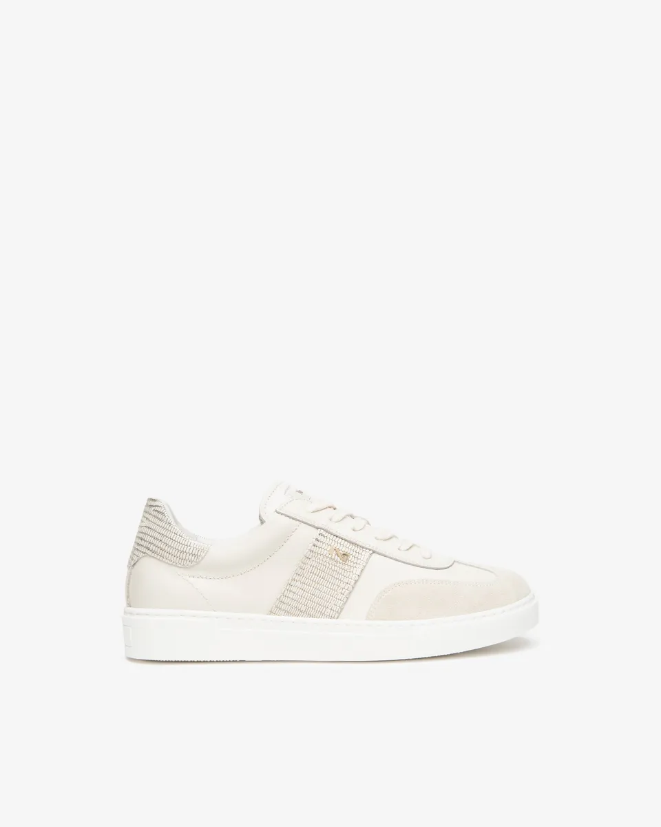 NeroGiardini Sneakers Femme Cuir Velours Confort