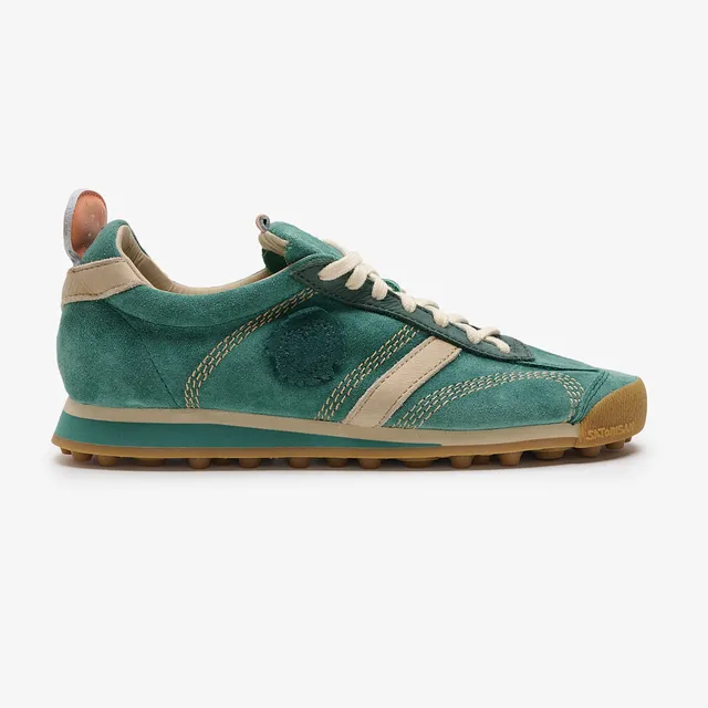Satorisan Stardust Suede UL baskets daim femme Diving Green