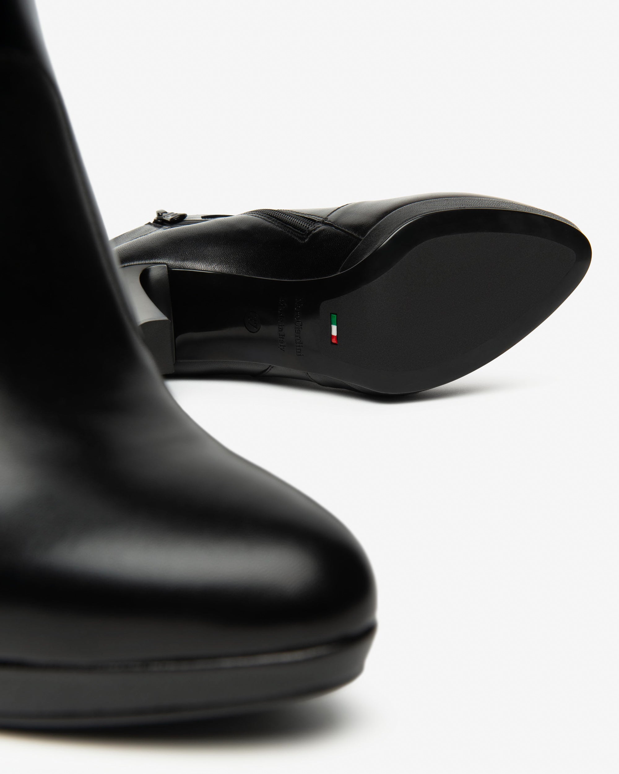 NeroGiardini Bottines Femme Cuir Premium Mariage