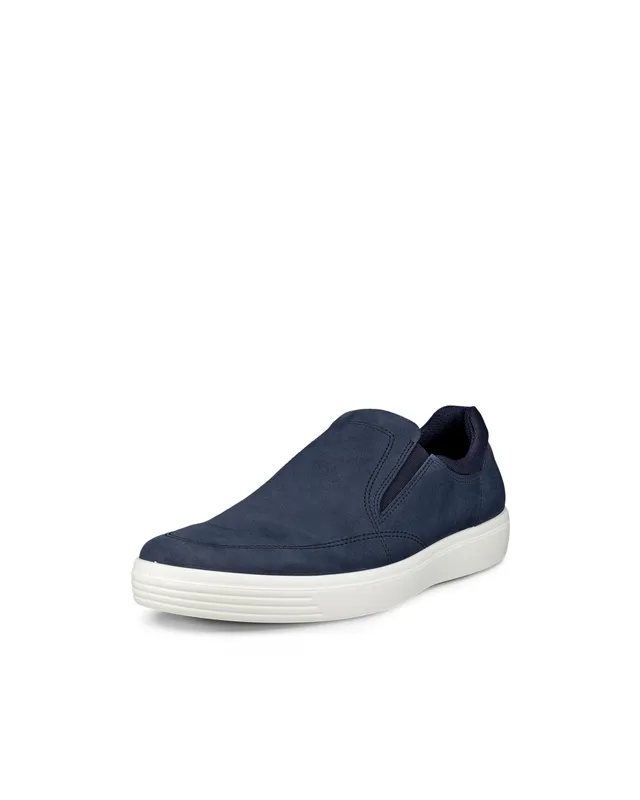 ECCO Classic Sneaker Slip On homme cuir noir 50 EU