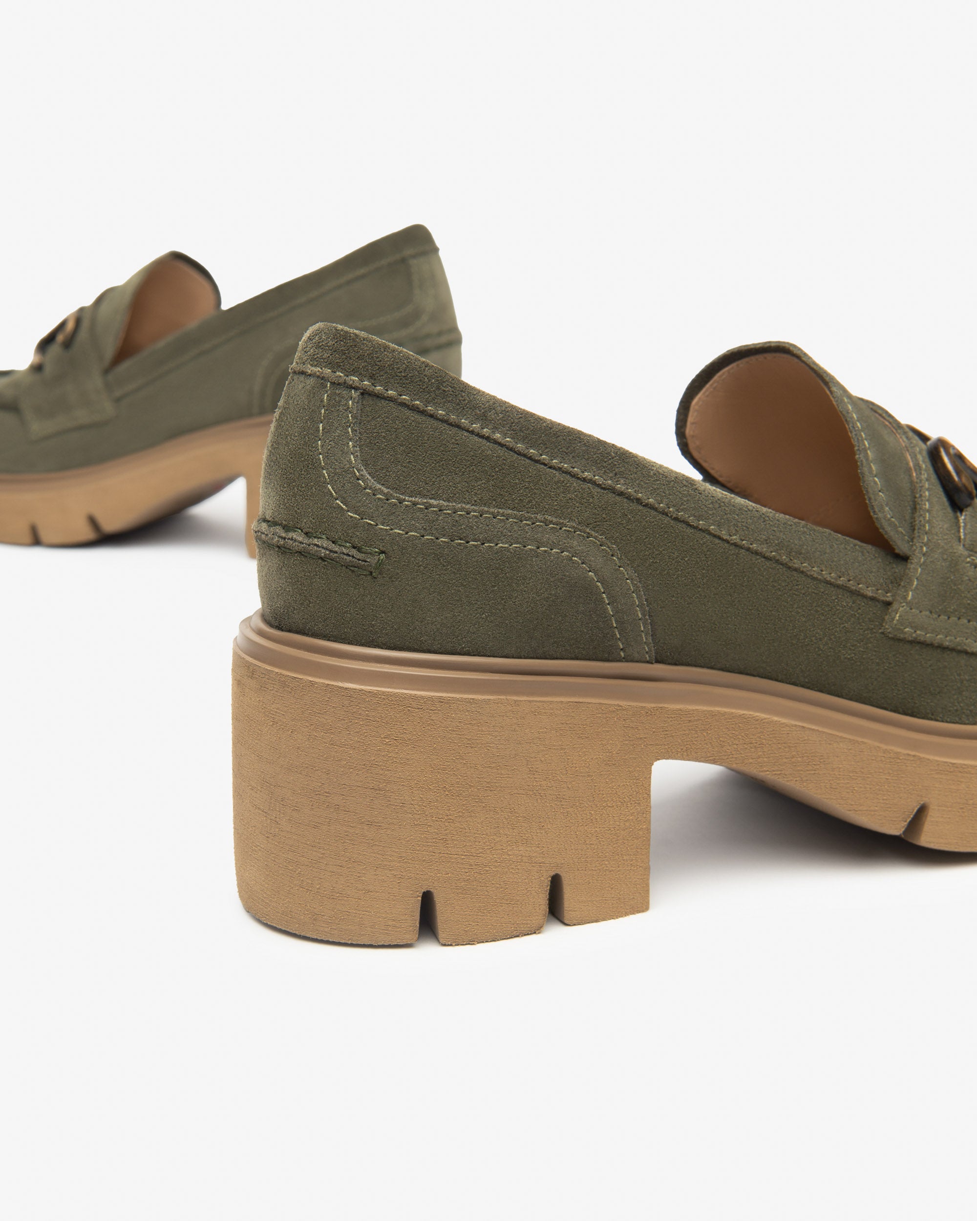 NeroGiardini Mocassins velours femme talon 60 mm