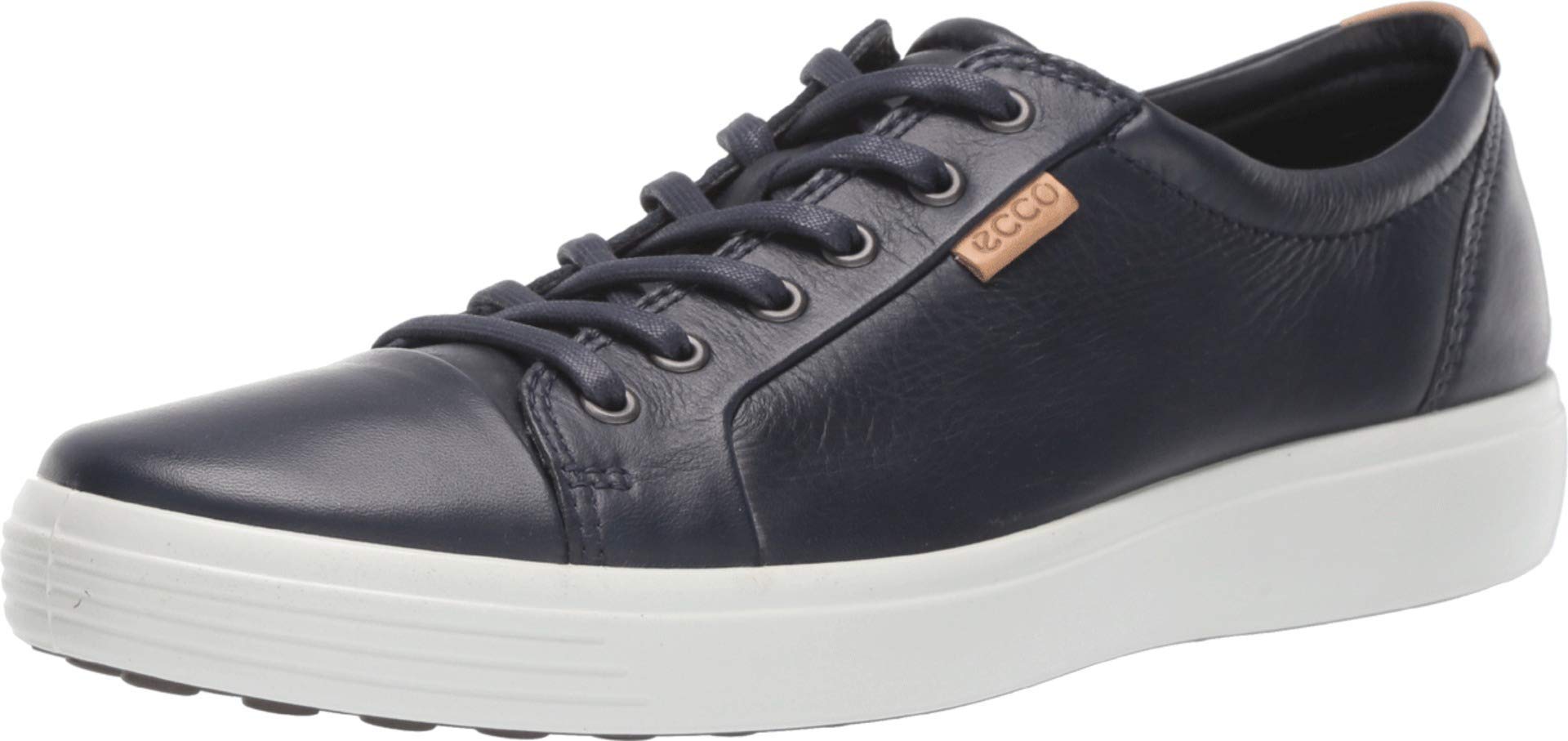 ECCO Soft 7 basket cuir homme blanc 43