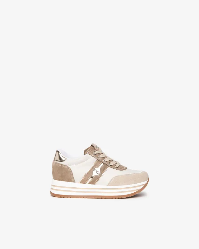 NeroGiardini Teens Sneakers Fille Cuir Velours