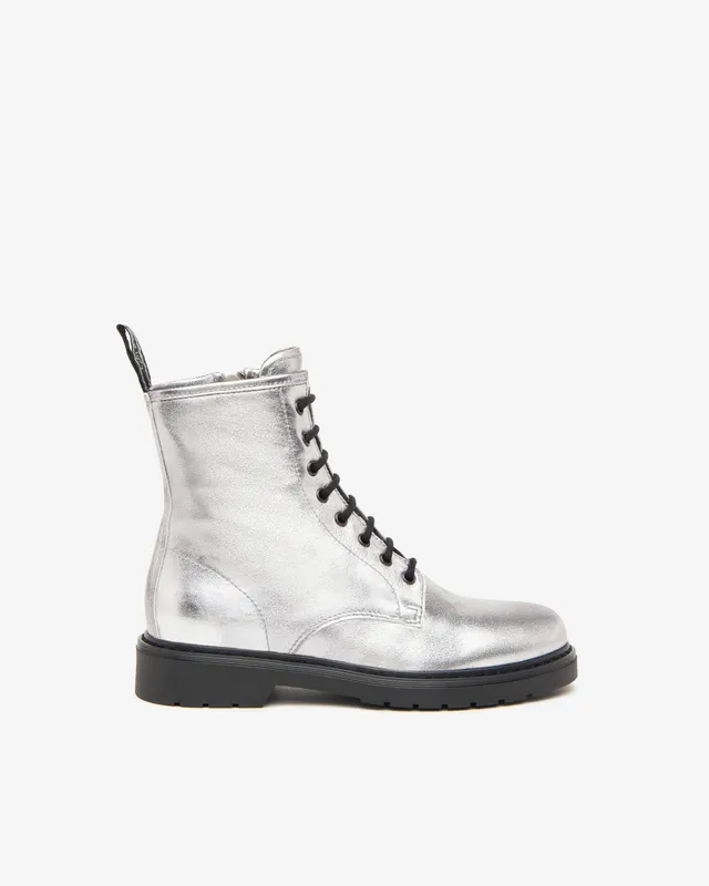 Nerogiardini Bottines Motardes Femme Cuir Talon 30 mm