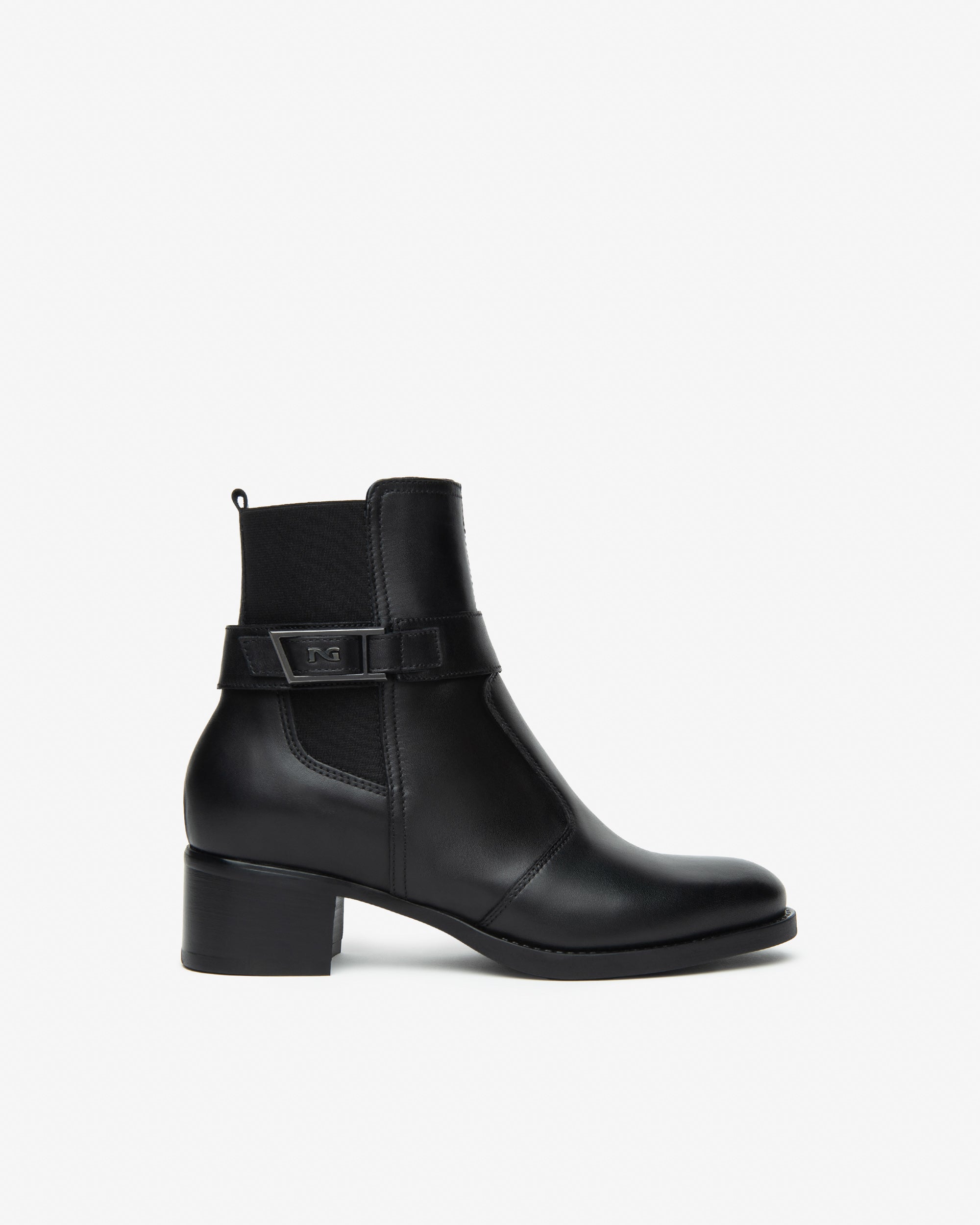 NeroGiardini Bottines Femme Cuir Tissu 37 Memory