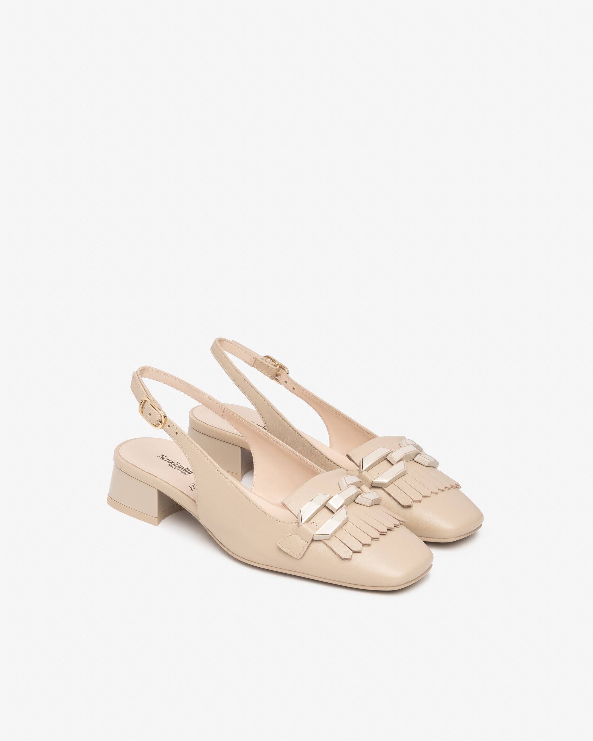 NeroGiardini Slingbacks femme cuir printemps été