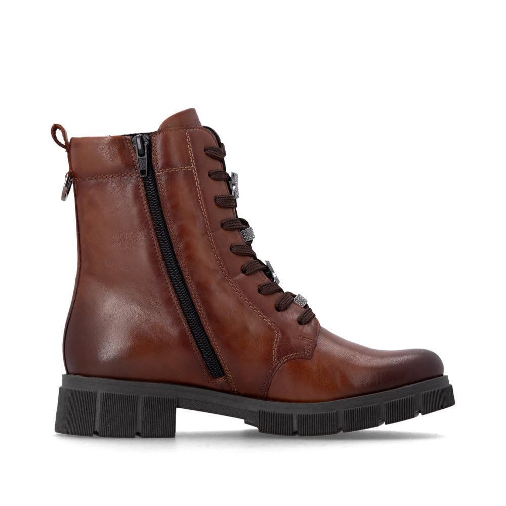Remonte D2s73-24 Bottes à lacets cuir marron 39 EU