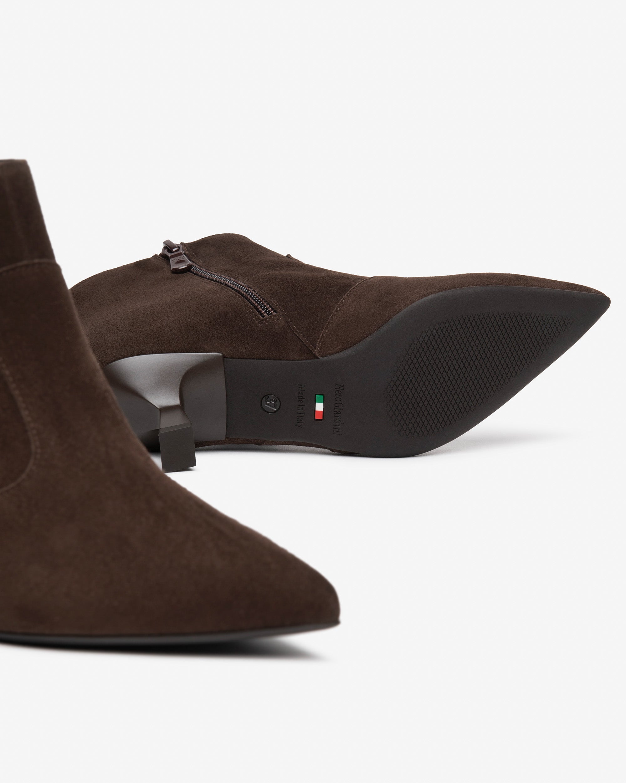 NeroGiardini Bottines Femme Daim Talon 55mm 35-41