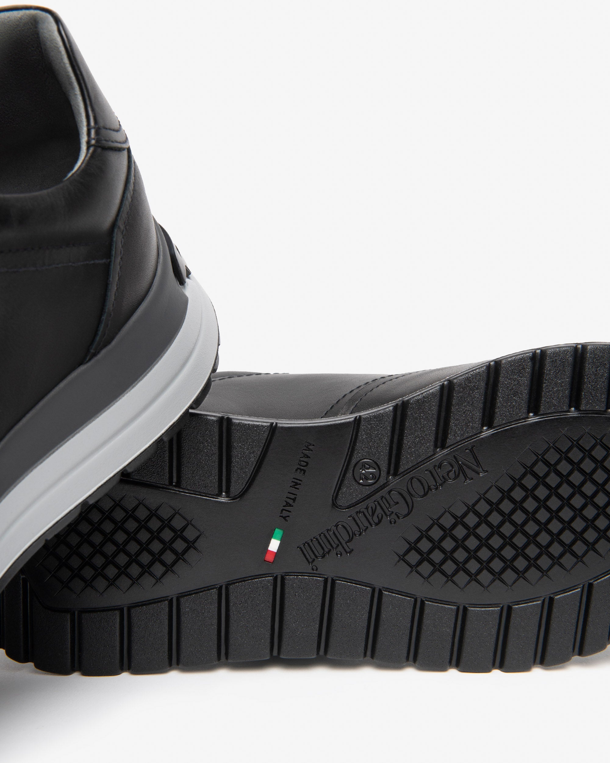 NeroGiardini Sneakers Baskets Homme Cuir Lacets 39-46