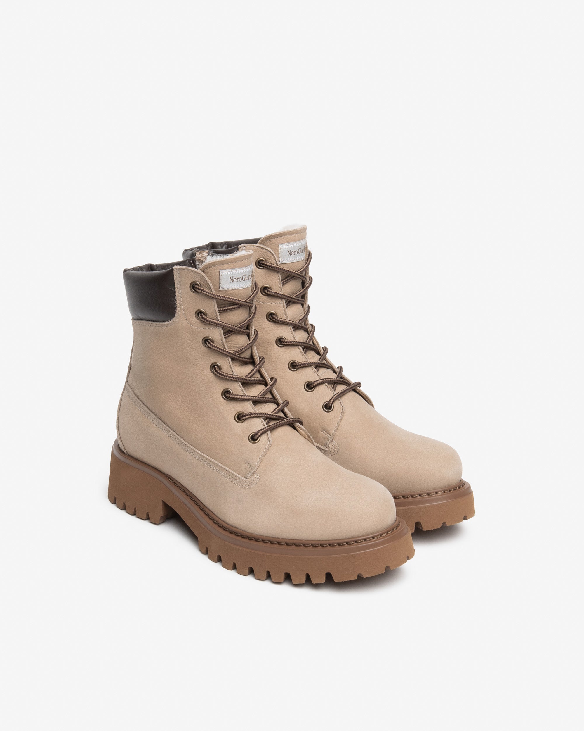 NeroGiardini Bottines Femme Cuir Nubuck Zip 38