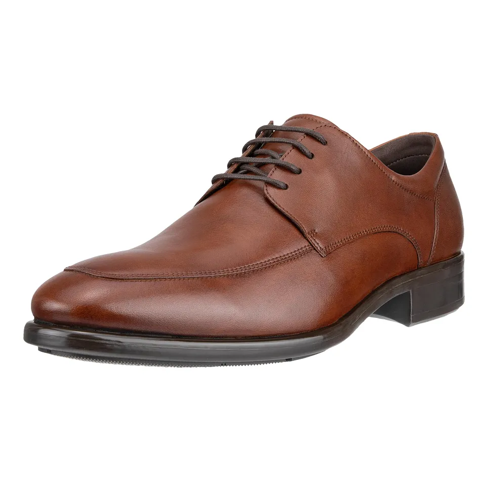 ECCO Citytray derby homme 39 EU noir cuir ville