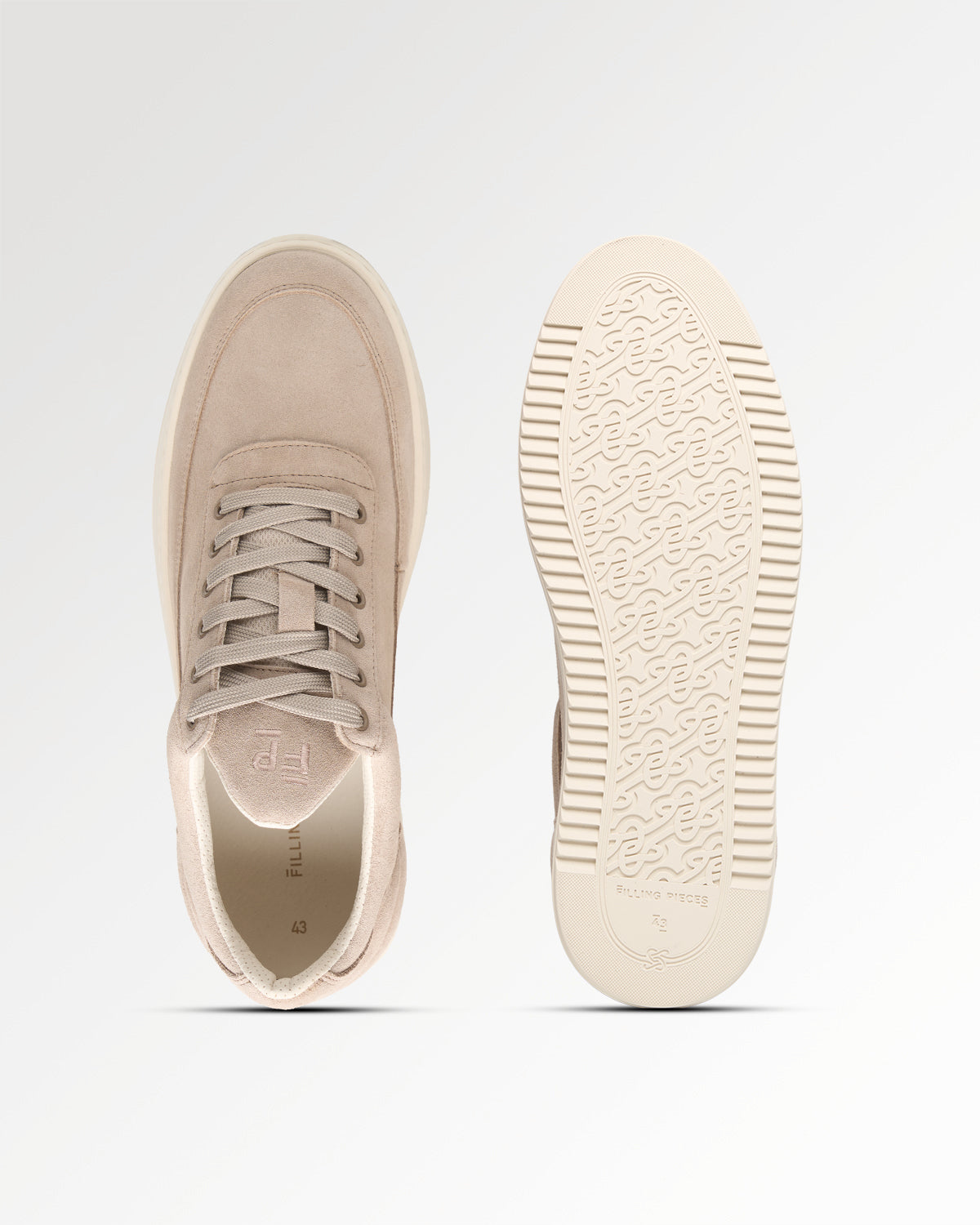 Filling Pieces Low Top sneakers suède Pure cuir confort