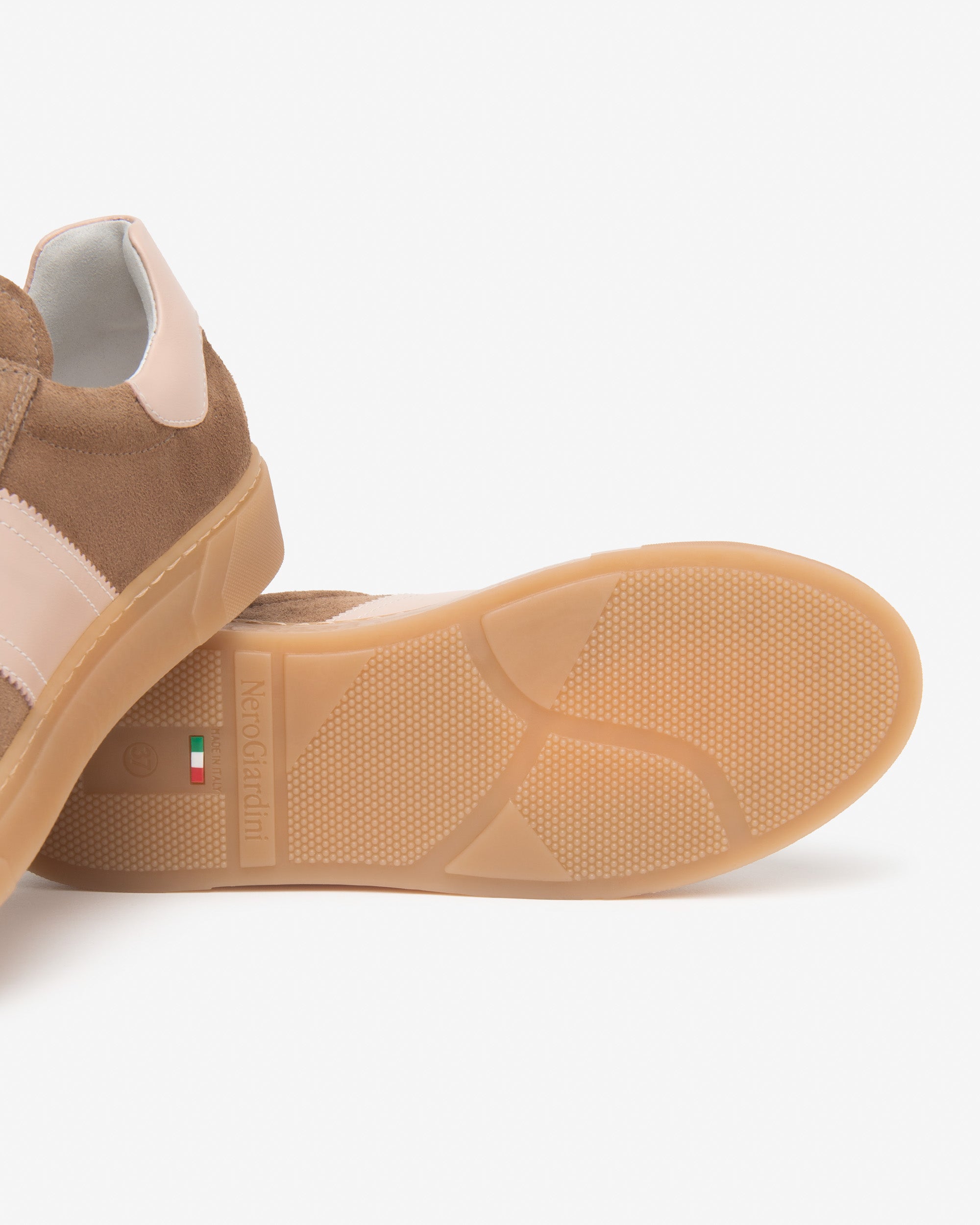 NeroGiardini Sneakers baskets velours cuir femme Memory