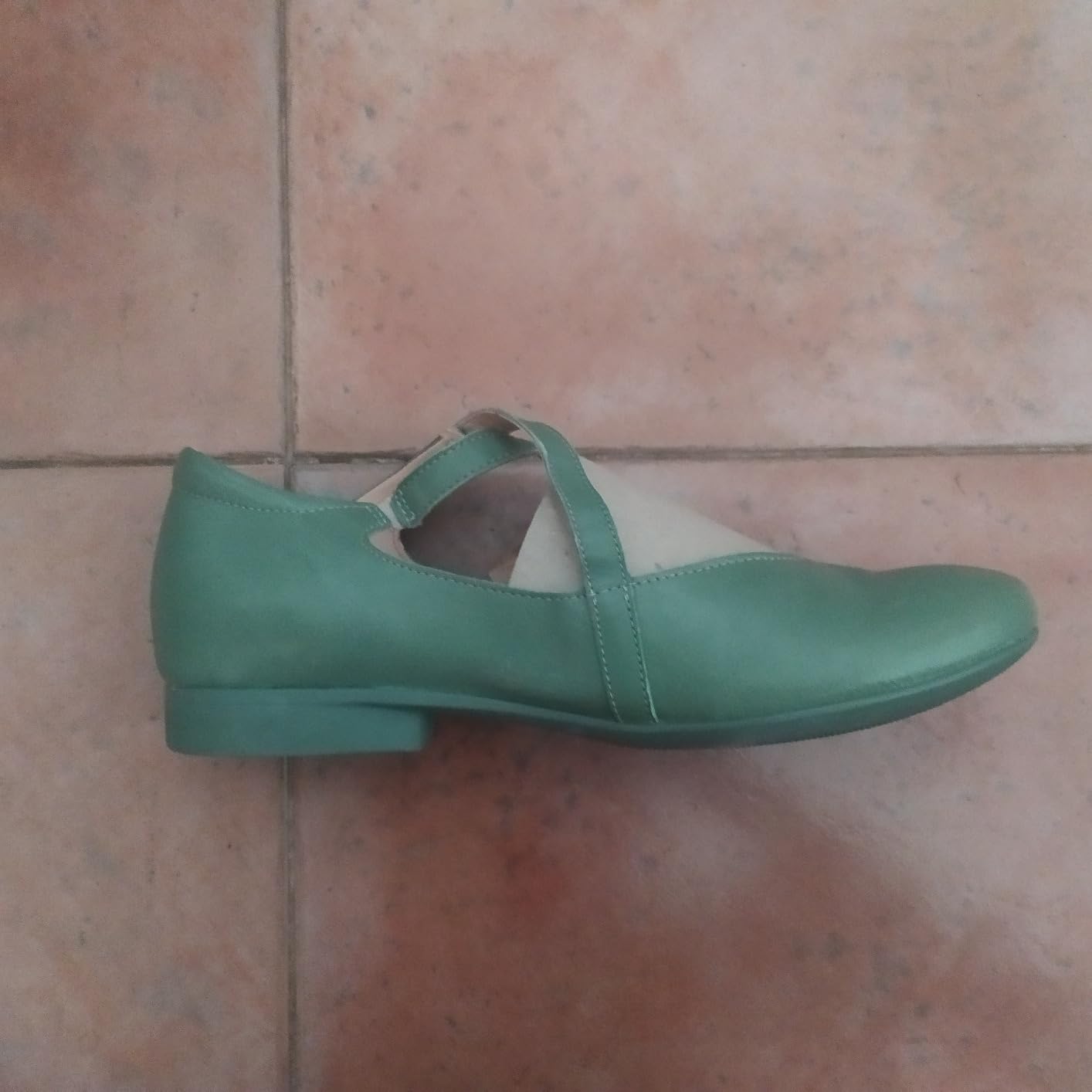 Think Guad2 Ballerine Femme Denim 8020 Cuir