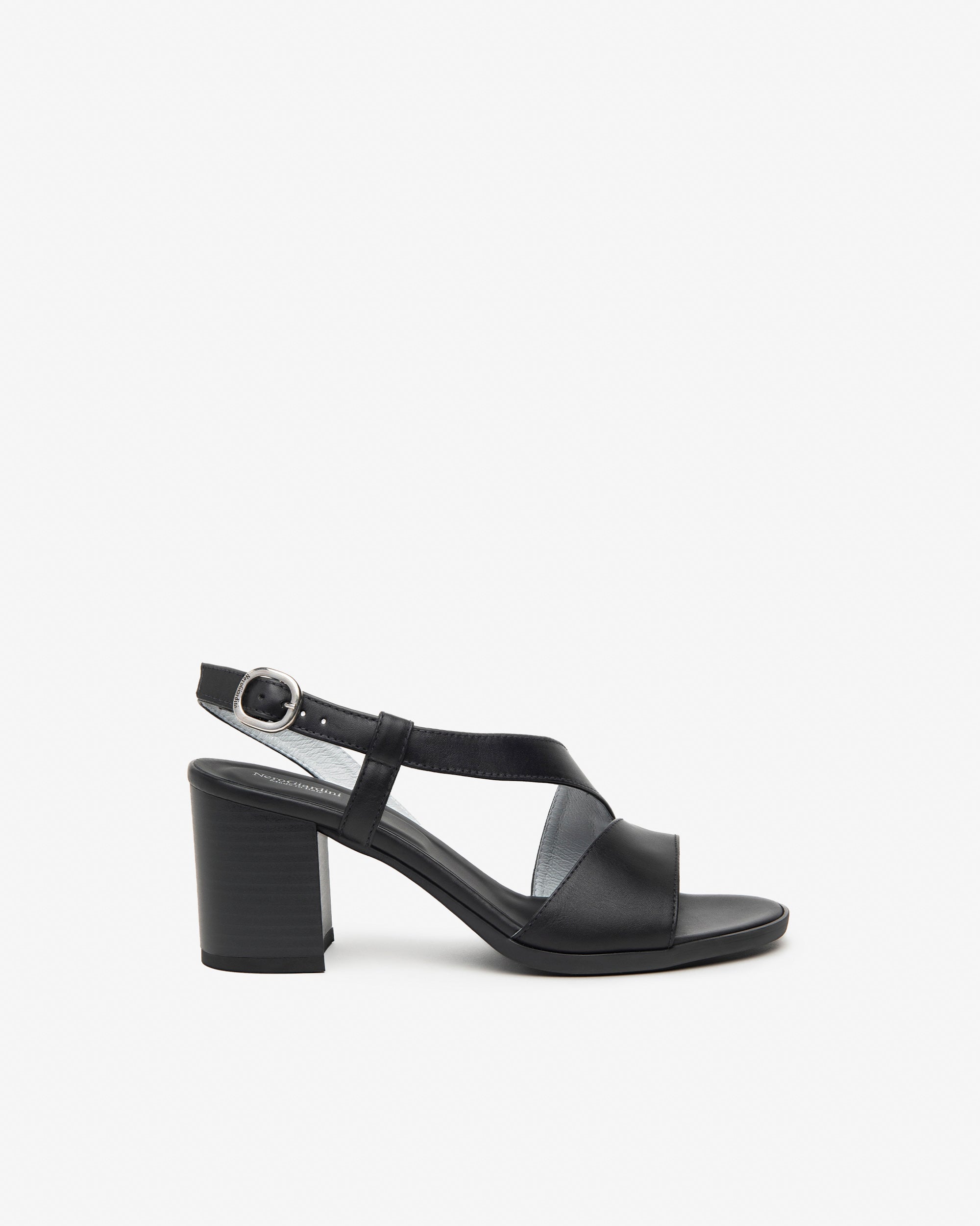 NeroGiardini Sandales Femme Cuir Made in Italy Été