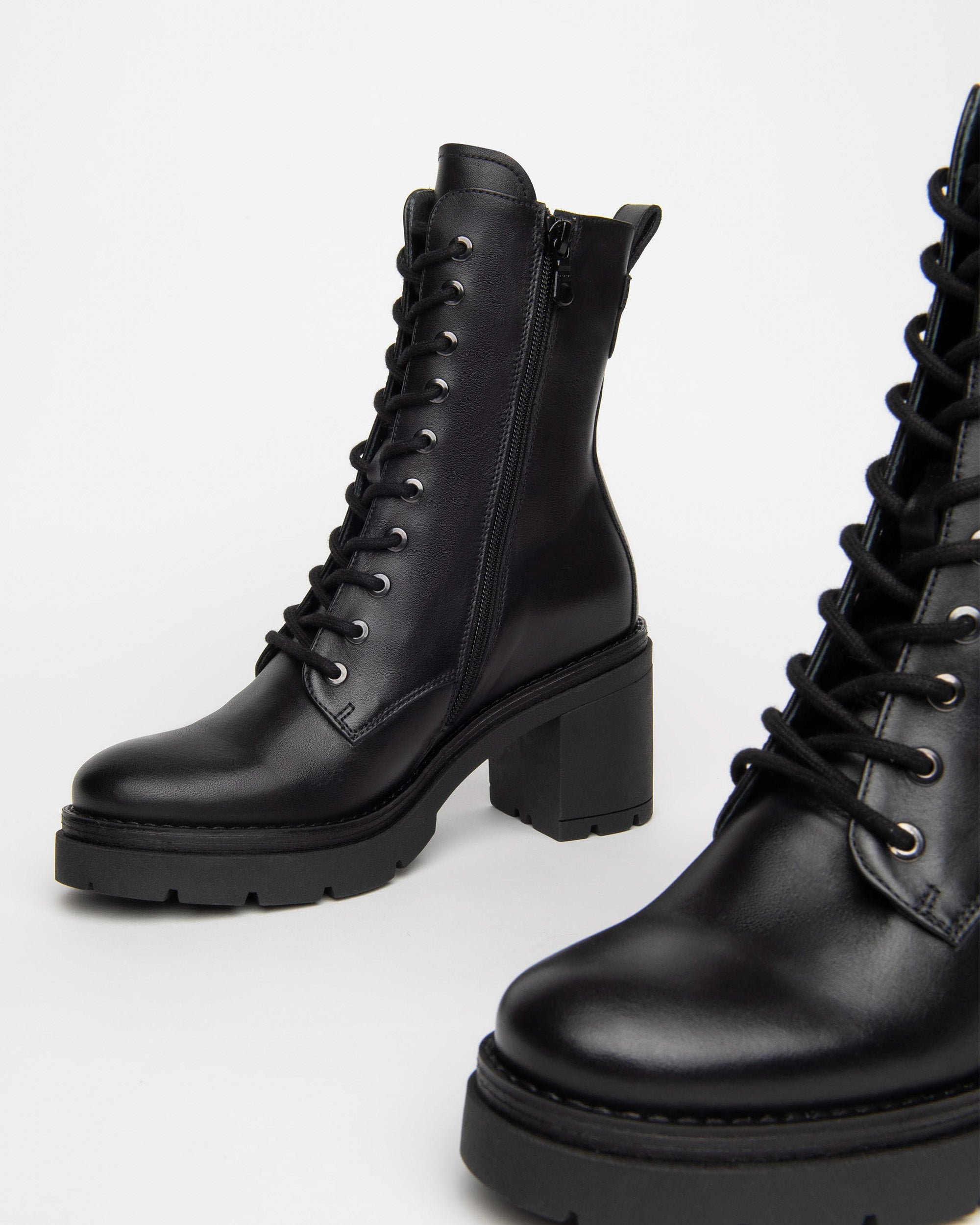 Nerogiardini Bottines Motardes Femme Cuir Hiver