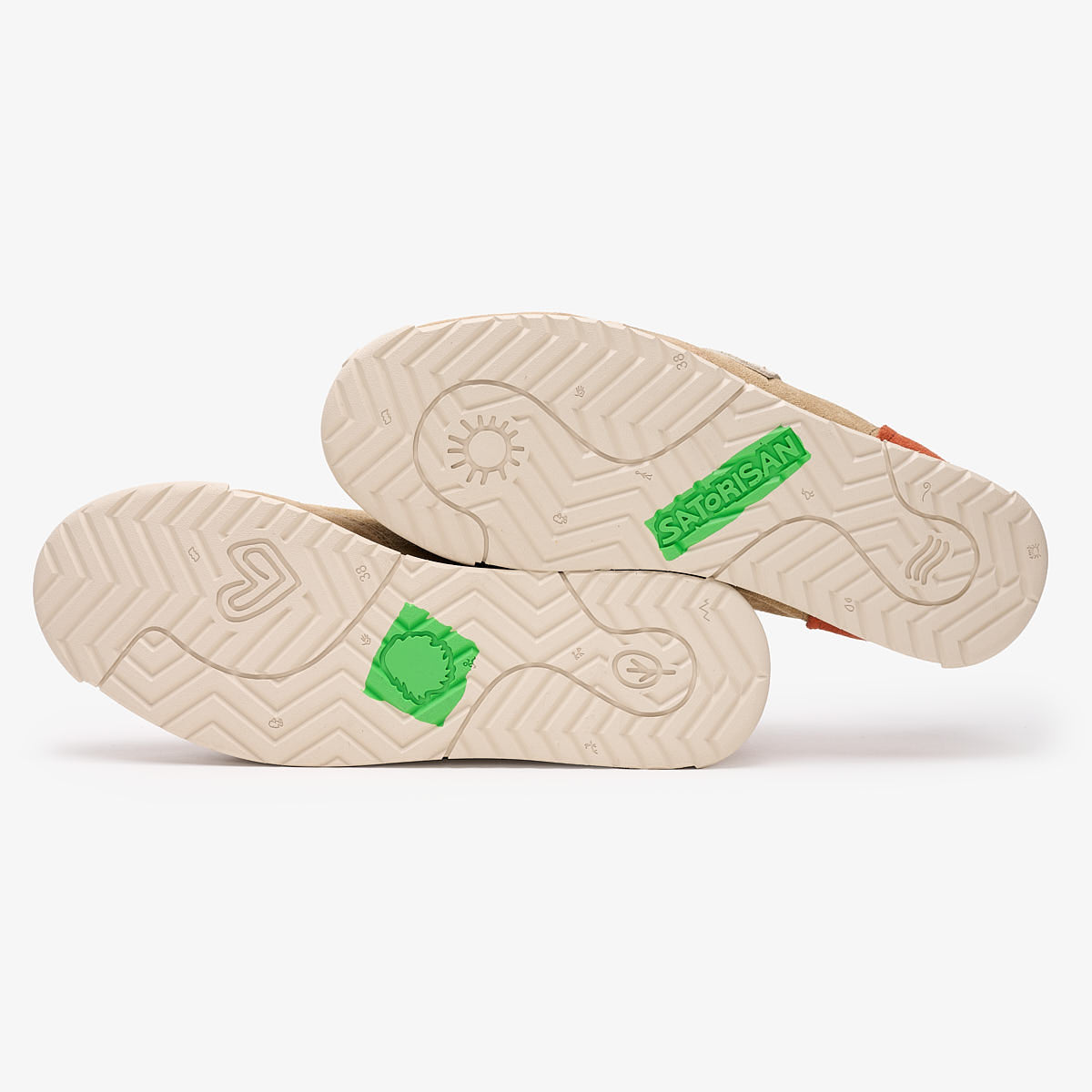 Satorisan Ensō Suede Driftwood baskets daim