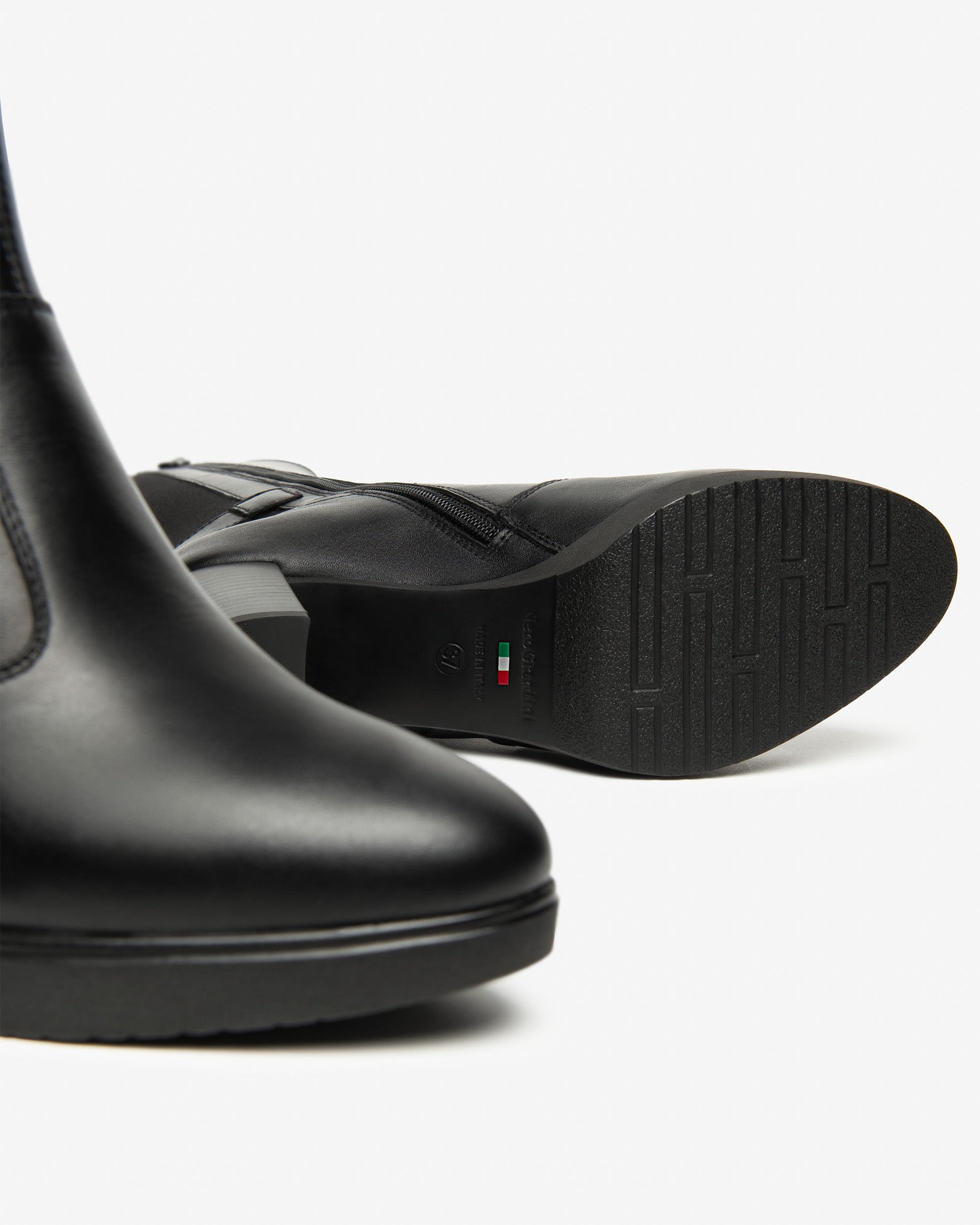 NeroGiardini Bottes bottes cuir tissu femme 35-41