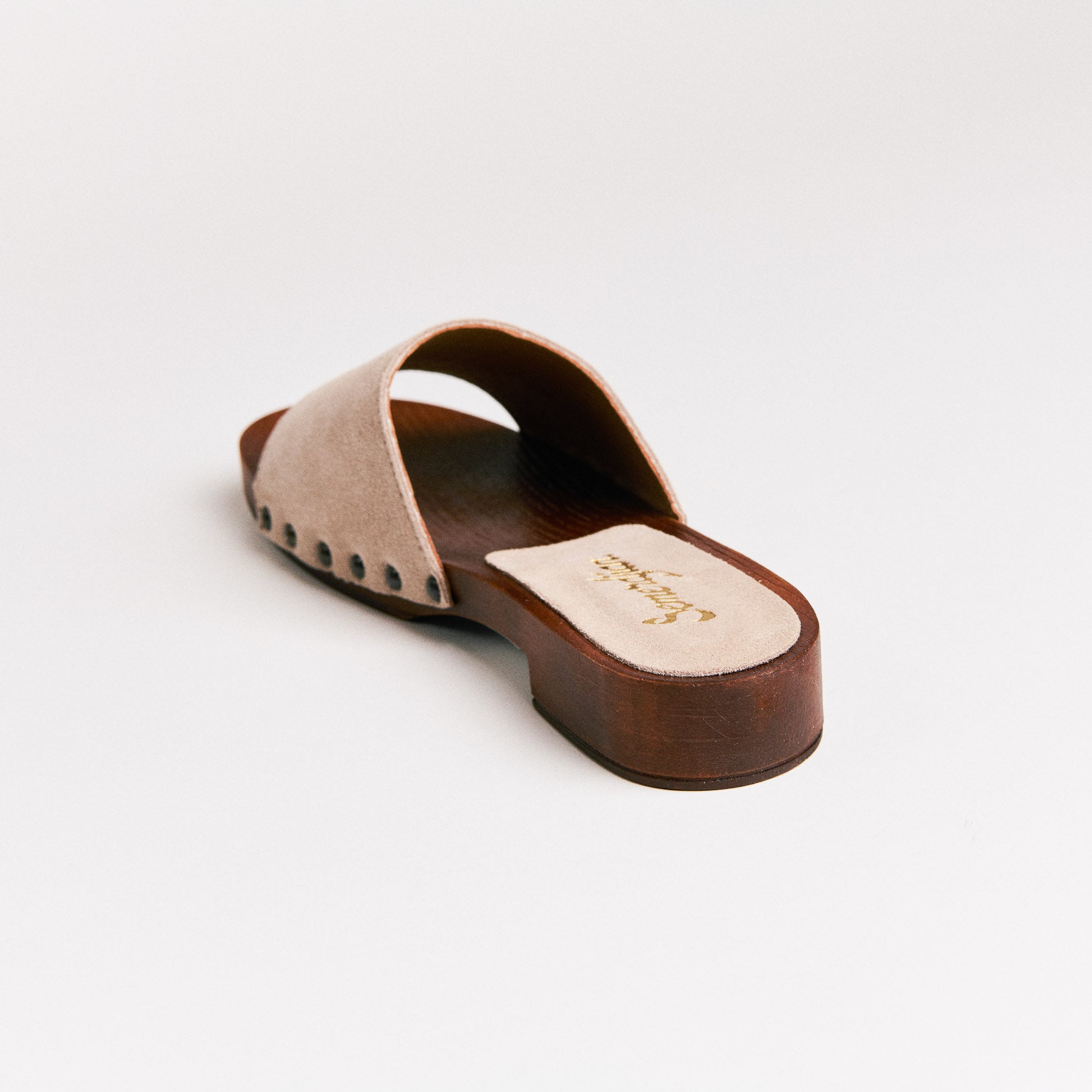 SMR Iole Milo mules cuir beige 38