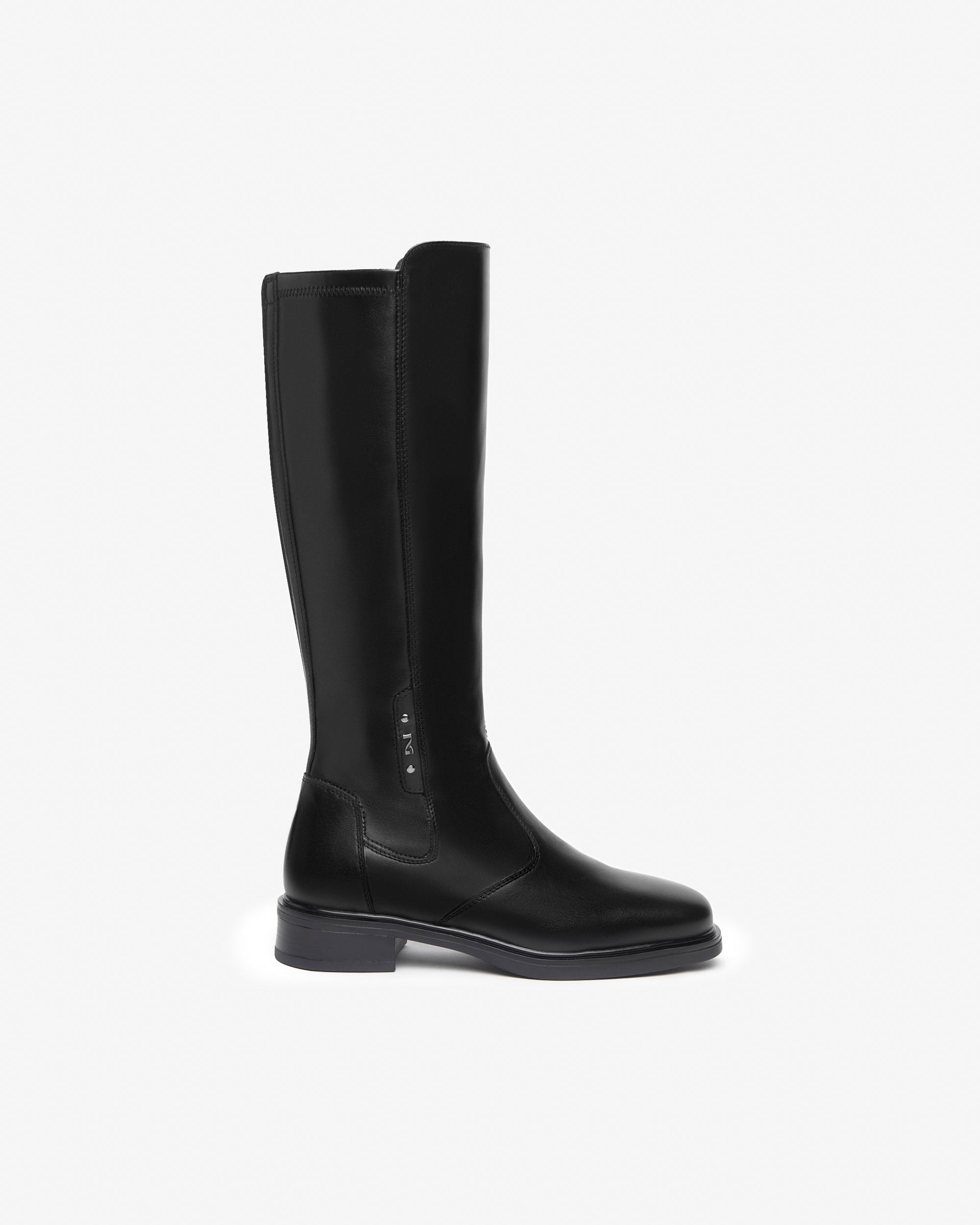 NeroGiardini Bottes Femme Cuir Zip Talon 30mm 38