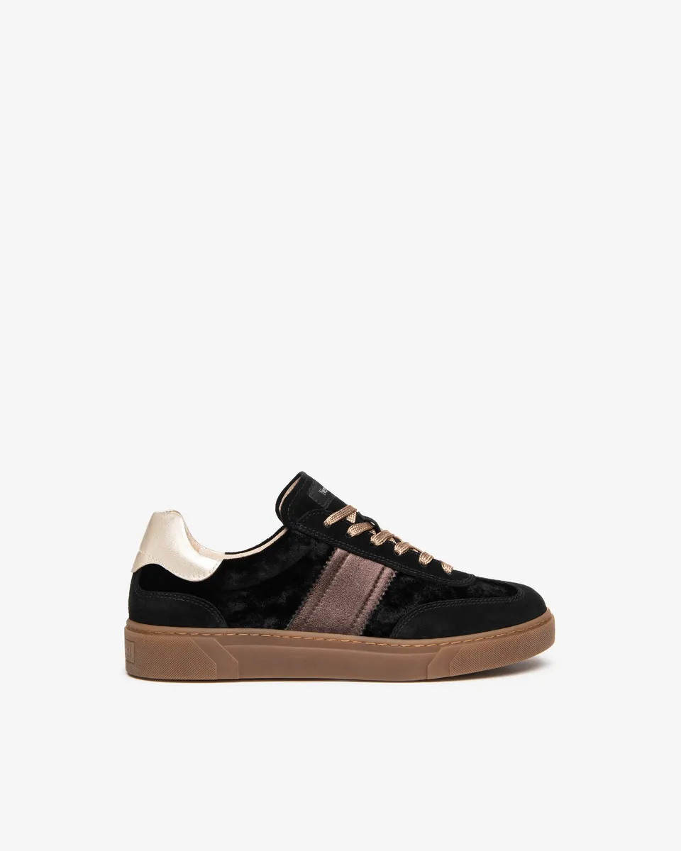 NeroGiardini Sneakers Femme Cuir Velours baskets cuir 35-41