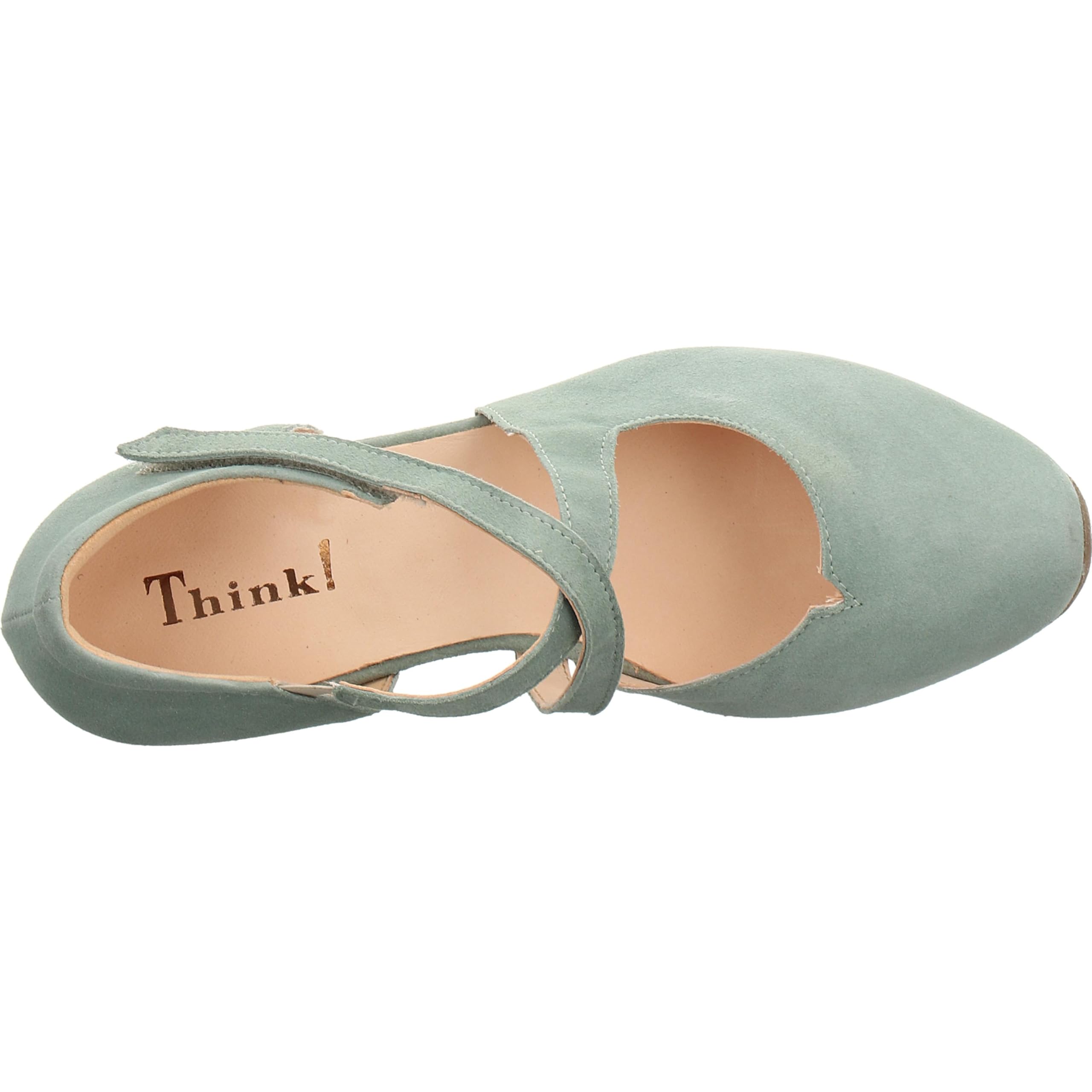 Think Aida escarpins femme cuir sangles noir