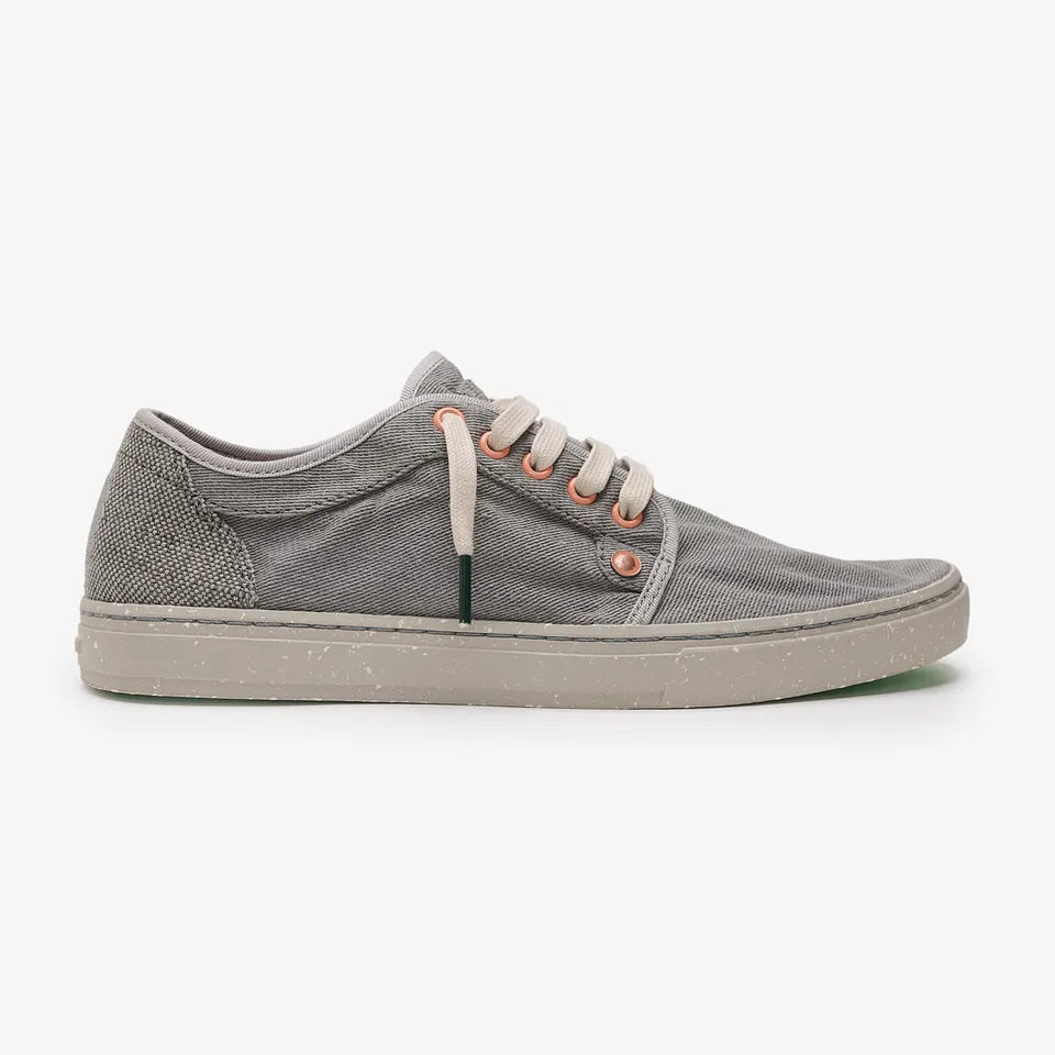 Satorisan Heisei Gaia Terra.3 baskets gris toile vegan