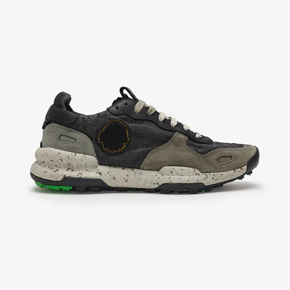 Satorisan Chacrona Linen Fumo Black baskets lin