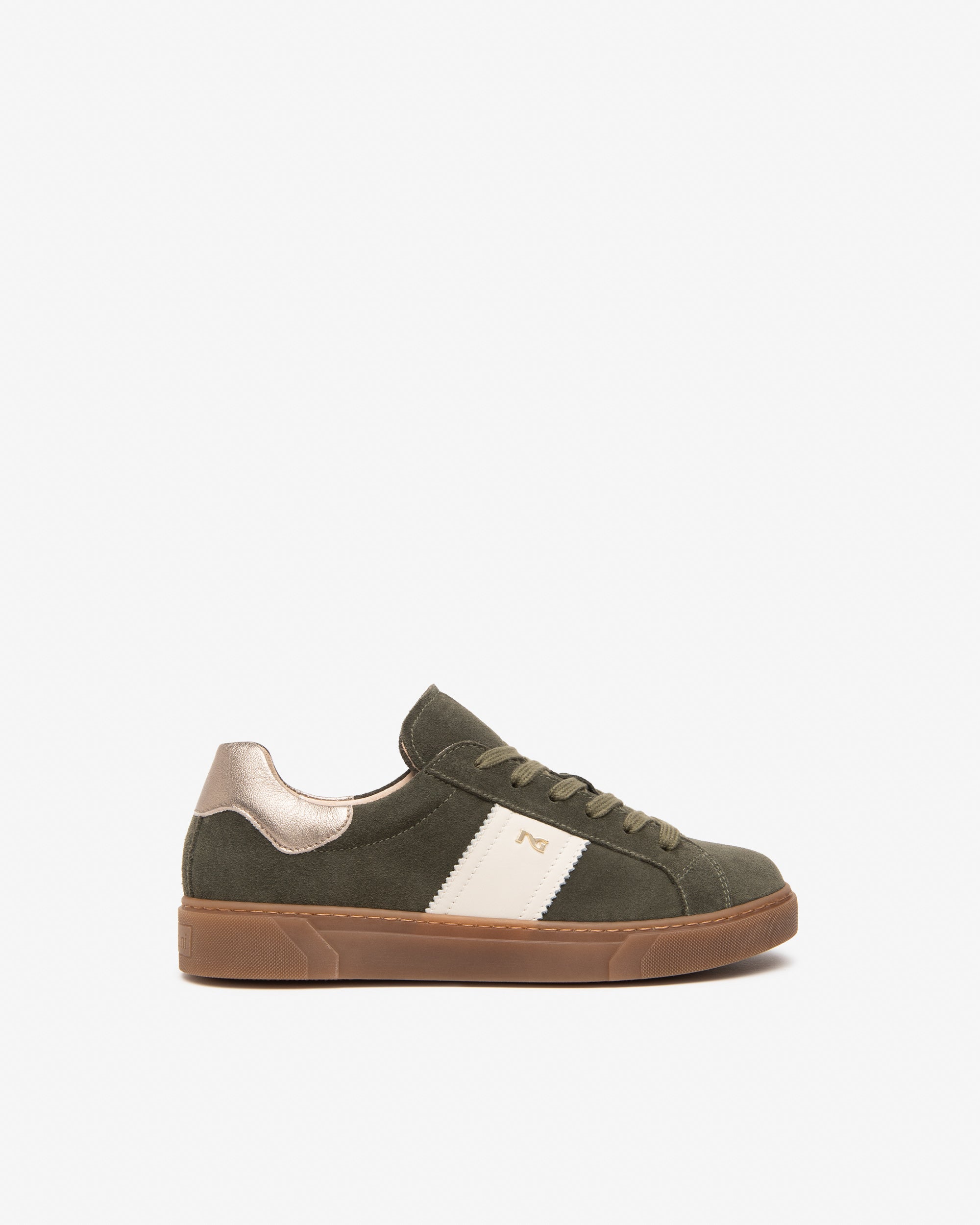 NeroGiardini Sneakers Femme Daim Cuir Lacets