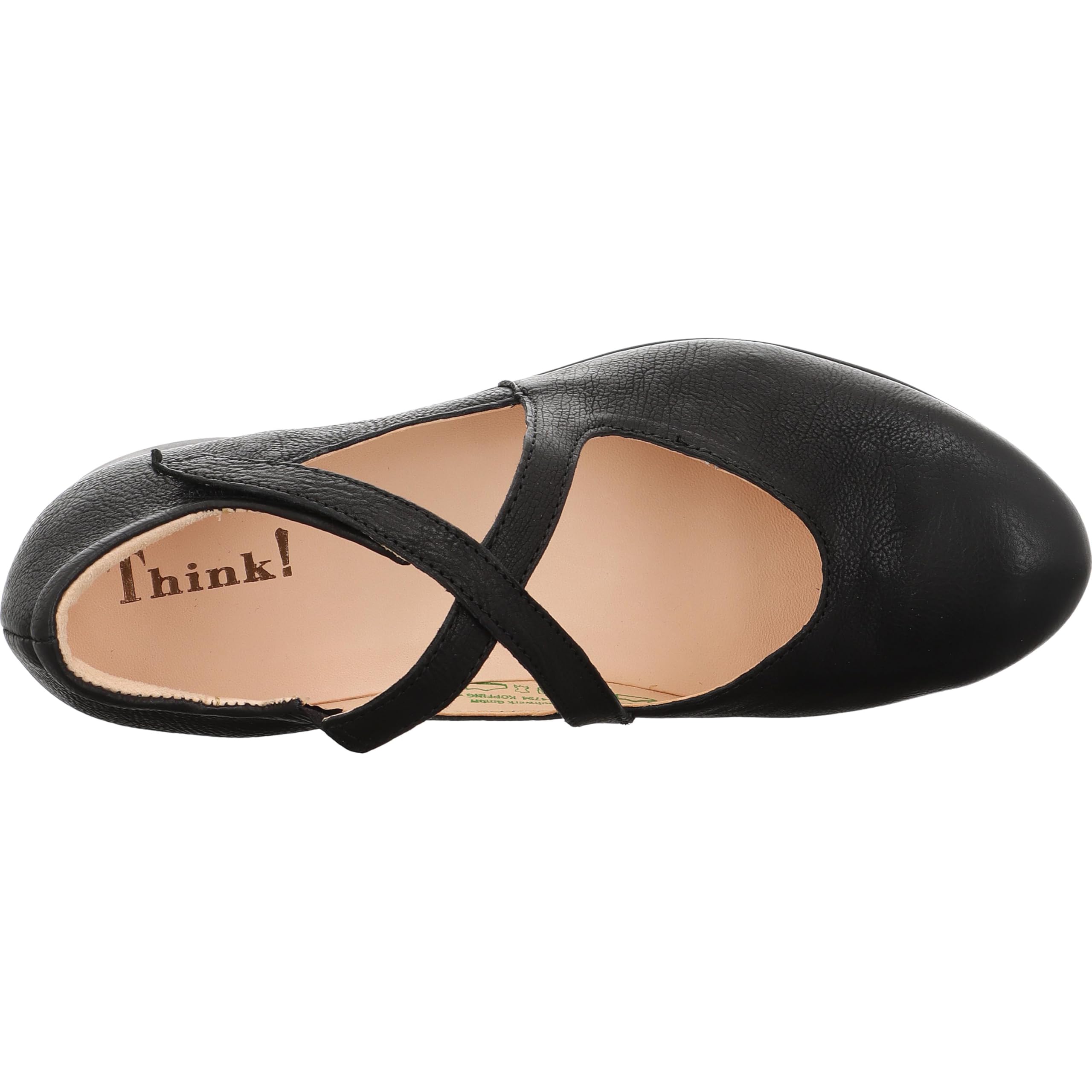 Think Guad2 ballerines cuir noir femme