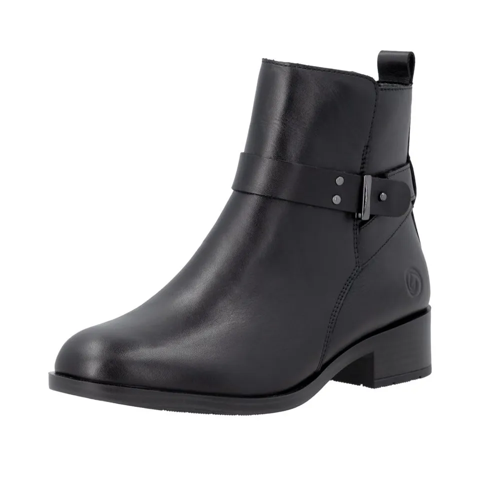 Remonte D3U72 Bottines Femme Noir 39 EU Talon Bloc