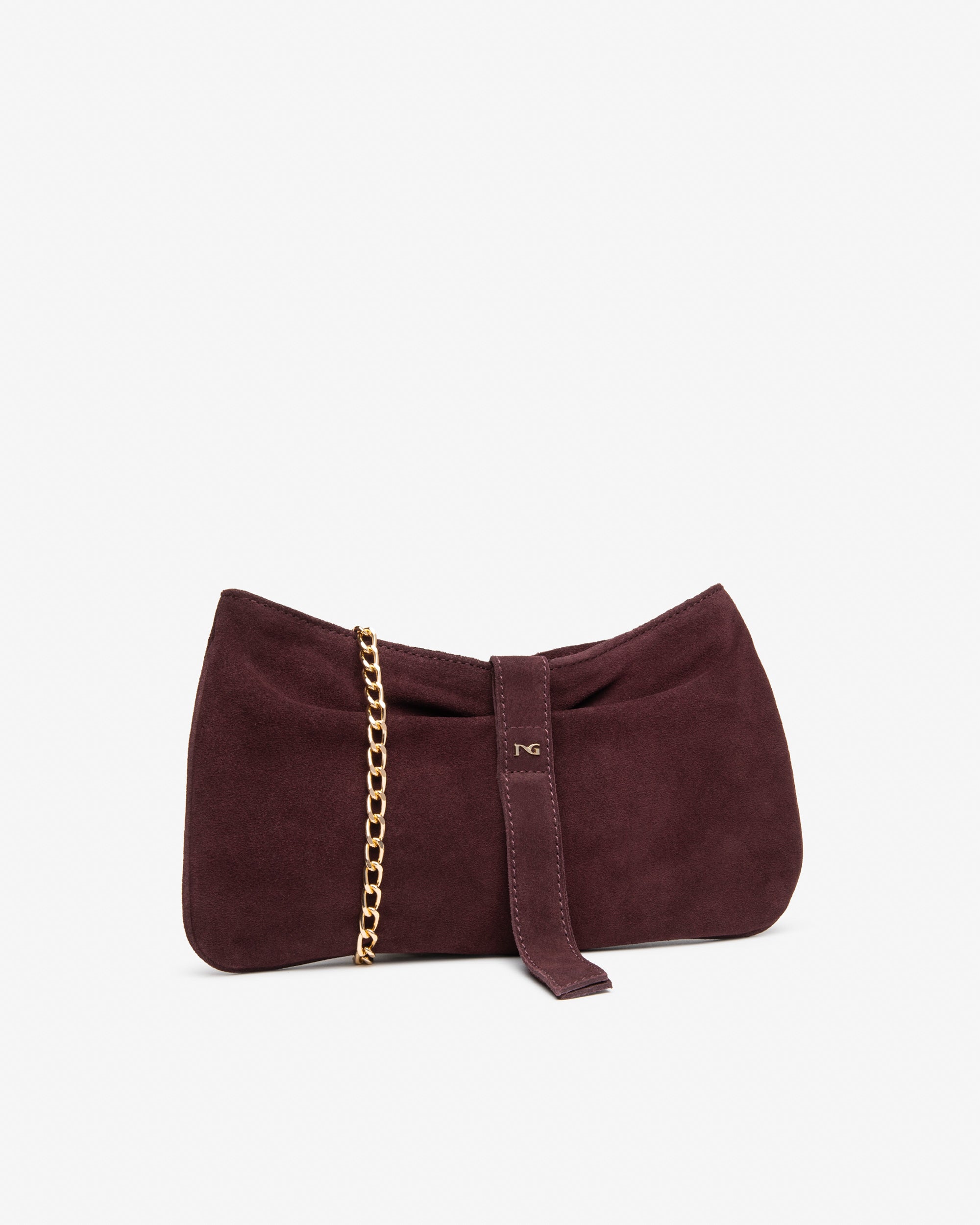 Nerogiardini Sacs Pochette Cuir Daim Femme Zip