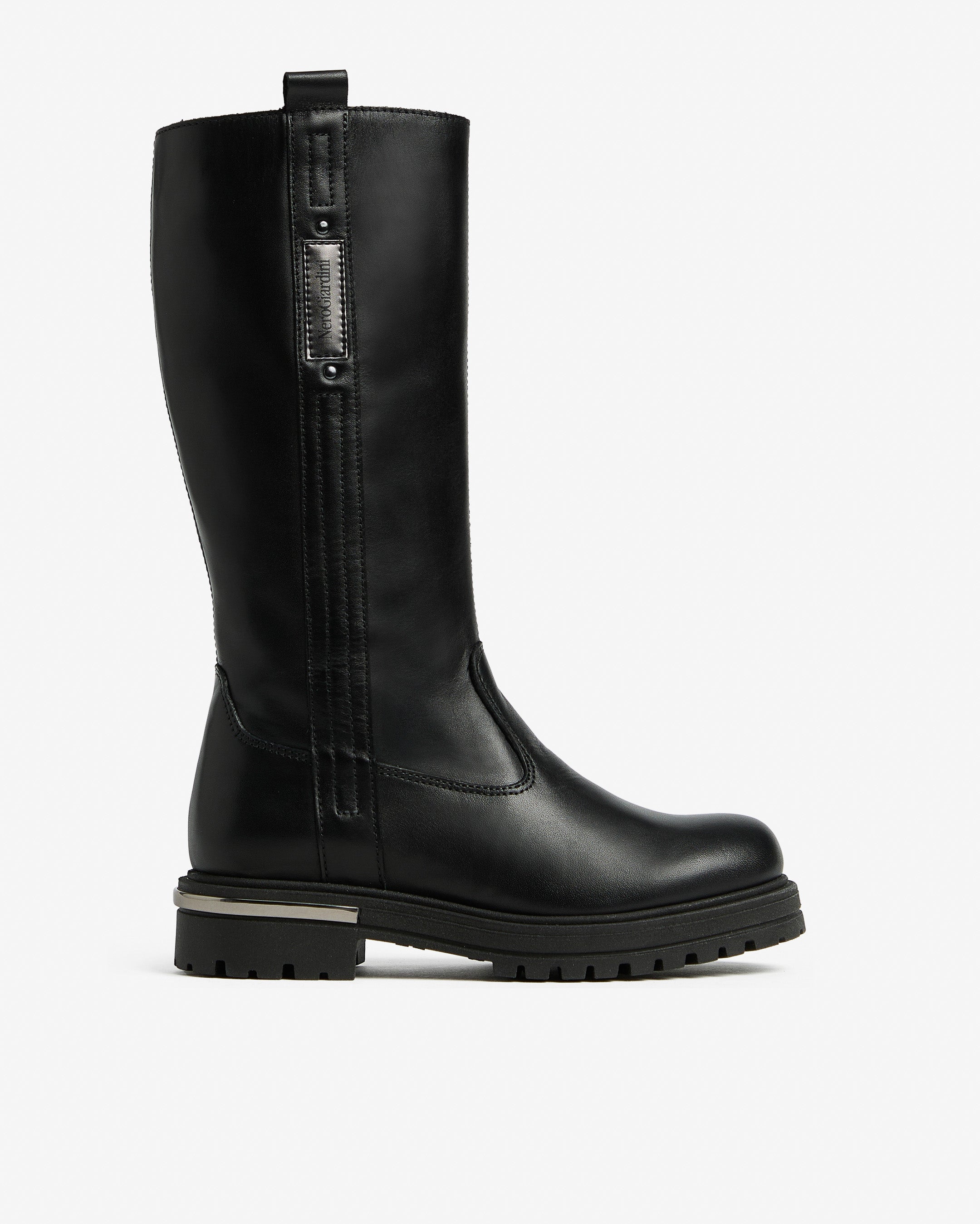 NeroGiardini Bottes Teen Fille Cuir Légères 31-39