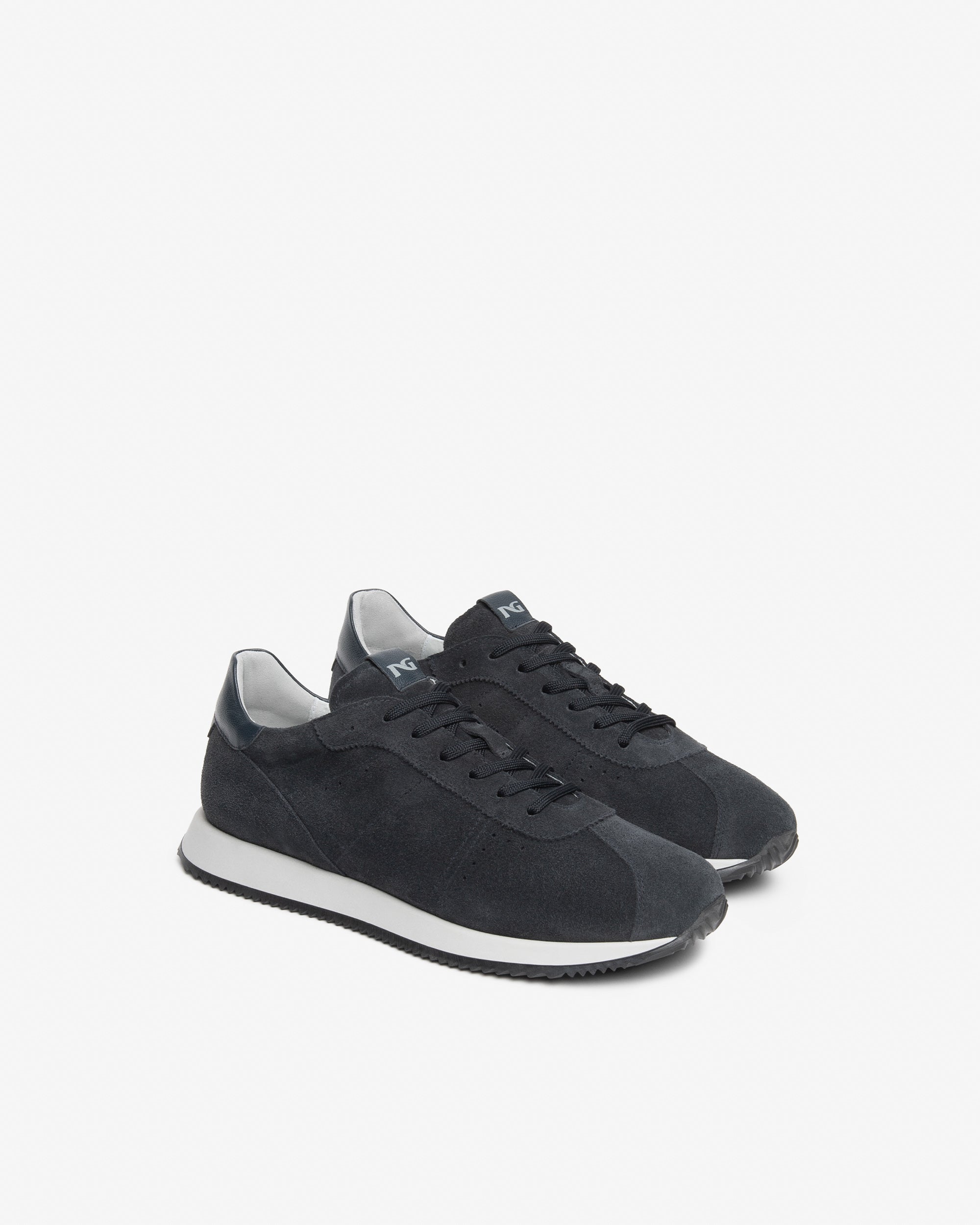 NeroGiardini Sneakers Homme Cuir Velours Confort