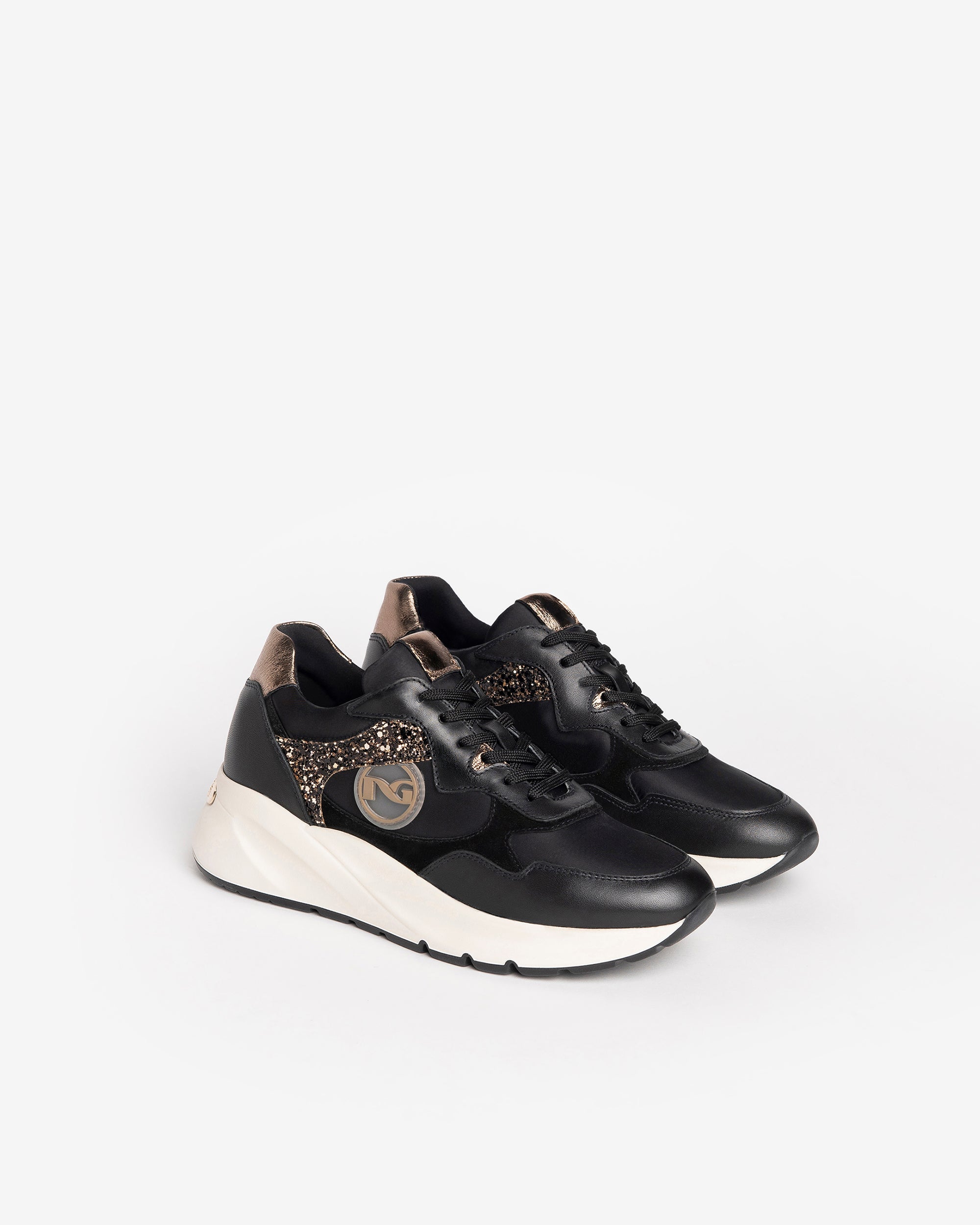 NeroGiardini Sneakers Femme Cuir velours DryGo