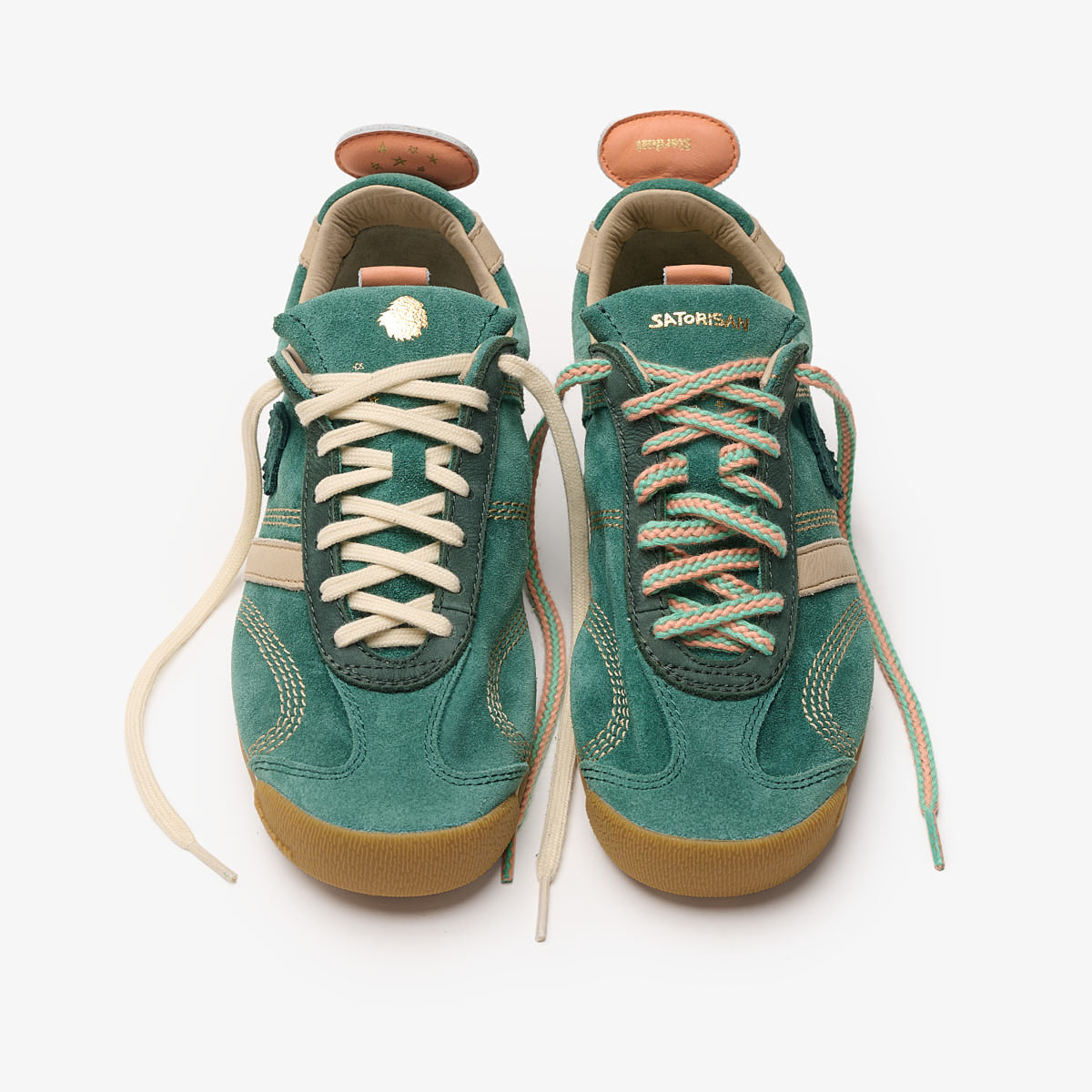 Satorisan Stardust Suede UL baskets daim femme Diving Green