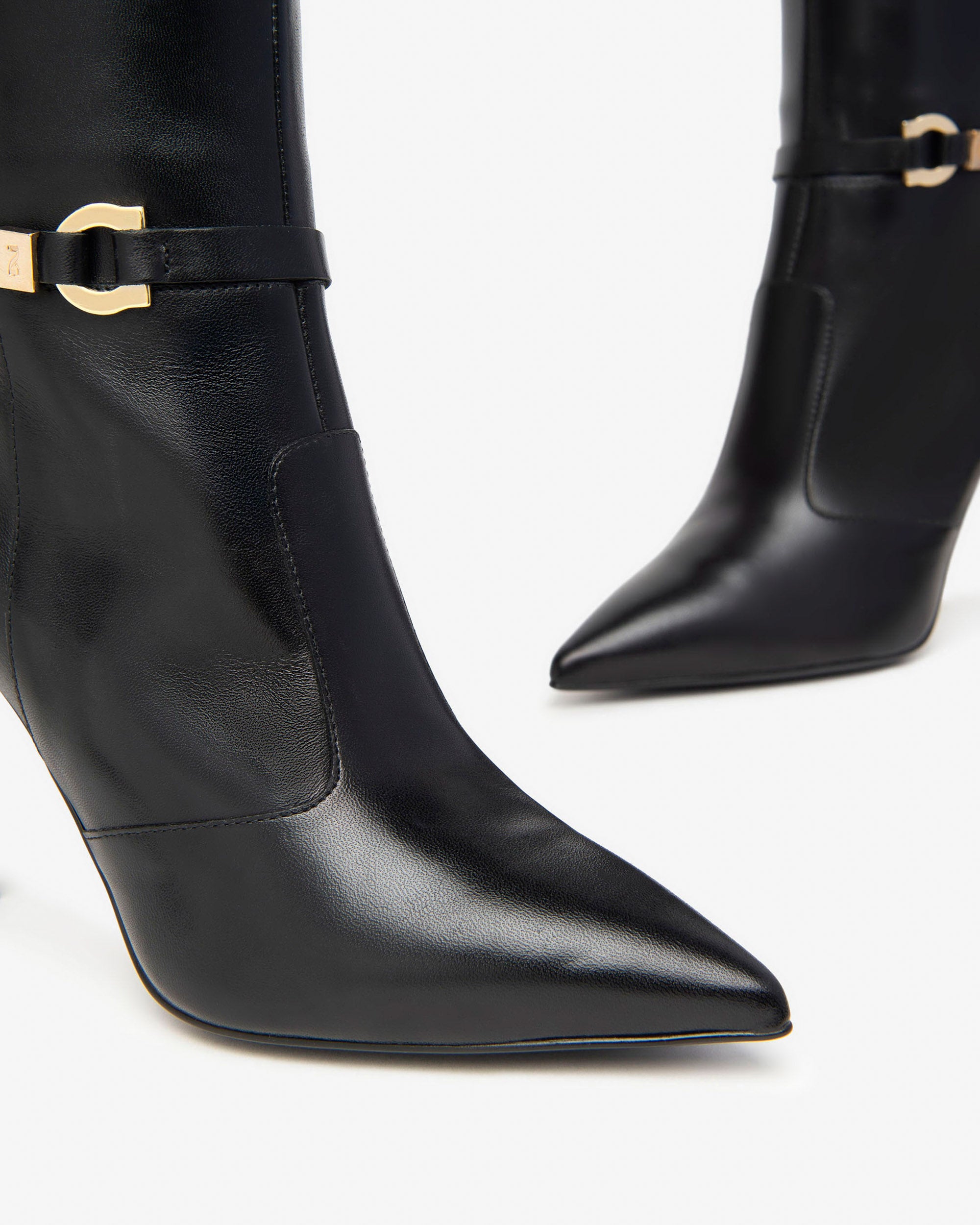 Nerogiardini Bottes Femme Cuir Talon Aiguille 95 mm