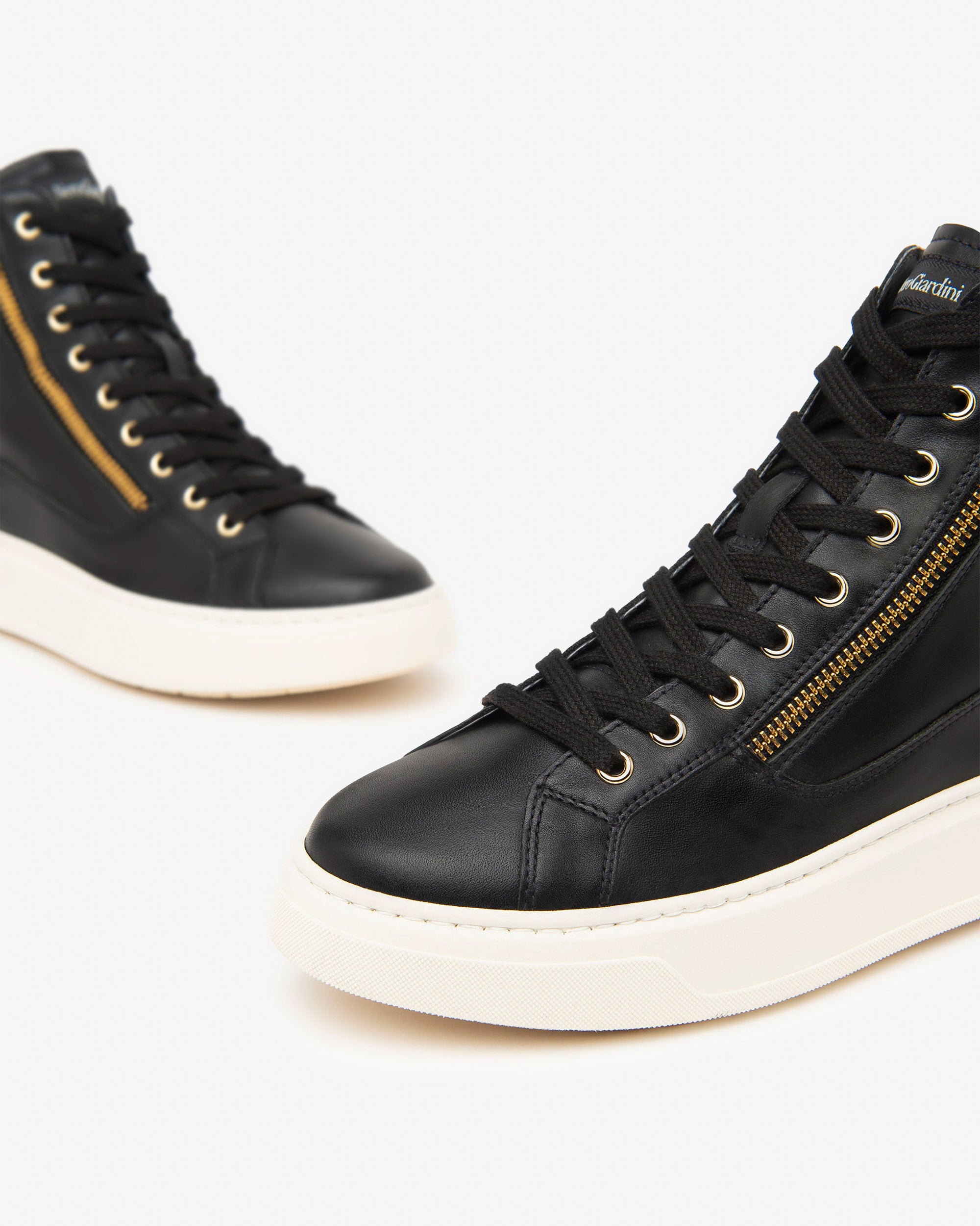 NeroGiardini Sneakers Montantes Femme Cuir Technique 35-41